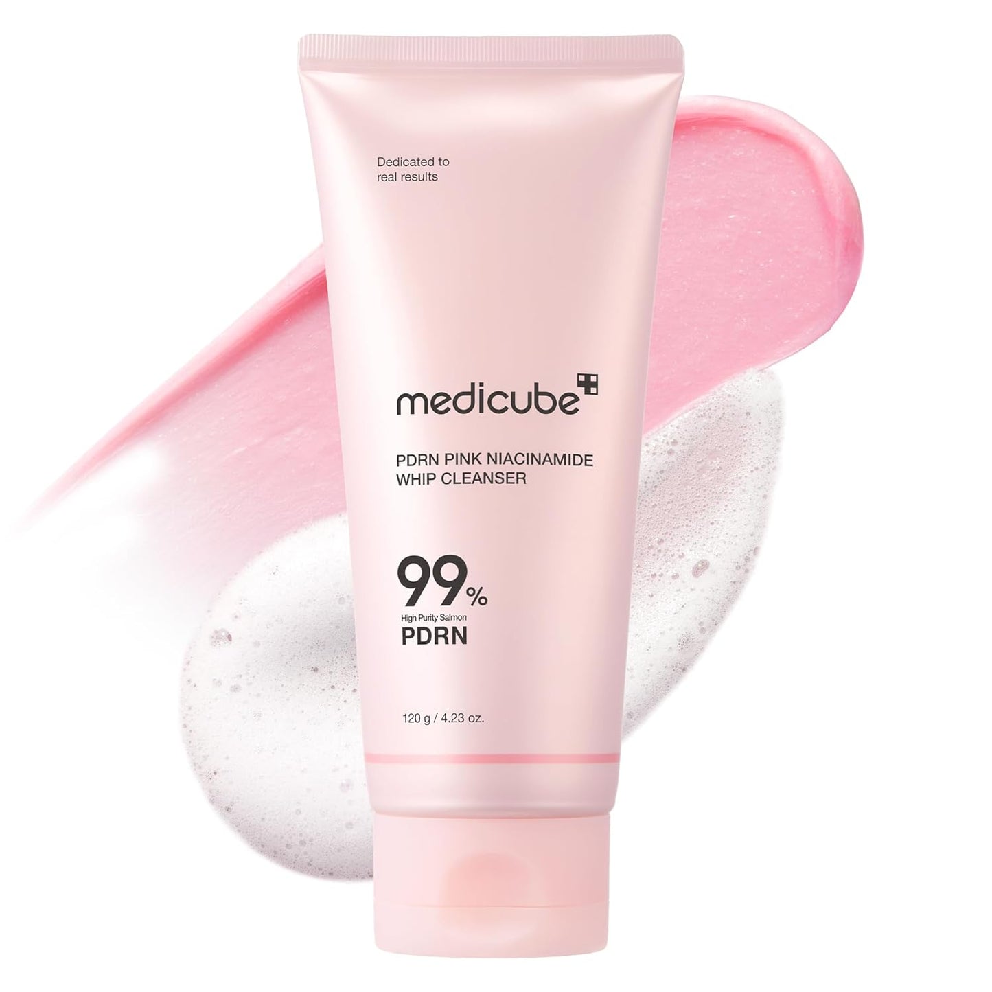 PDRN Marshmallow Whip Cleanser | Face Wash, Cleansing Foam for Pore Care & Uneven Skin Tone | Gentle Daily Deep Cleansing | Hydrating and Nourishing Facial Cleanser | Korean Skincare