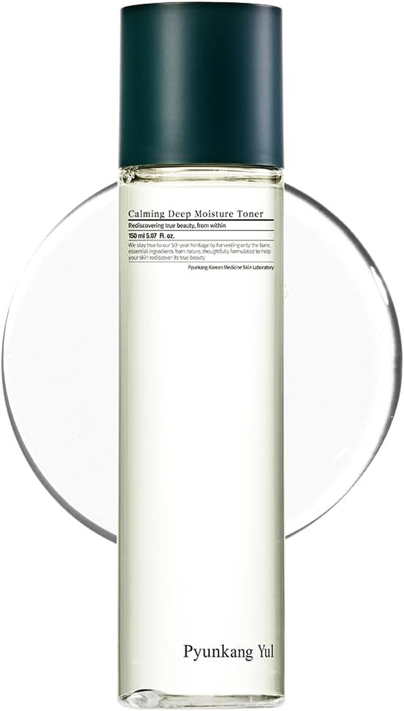 PKY Calming Deep Moisture Toner - Face Toner for Women Containing AHA and PHA - for Teens and Adults - Astringent for Face - Korean Facial Toner - 150Ml 5.07 Fl. Oz.