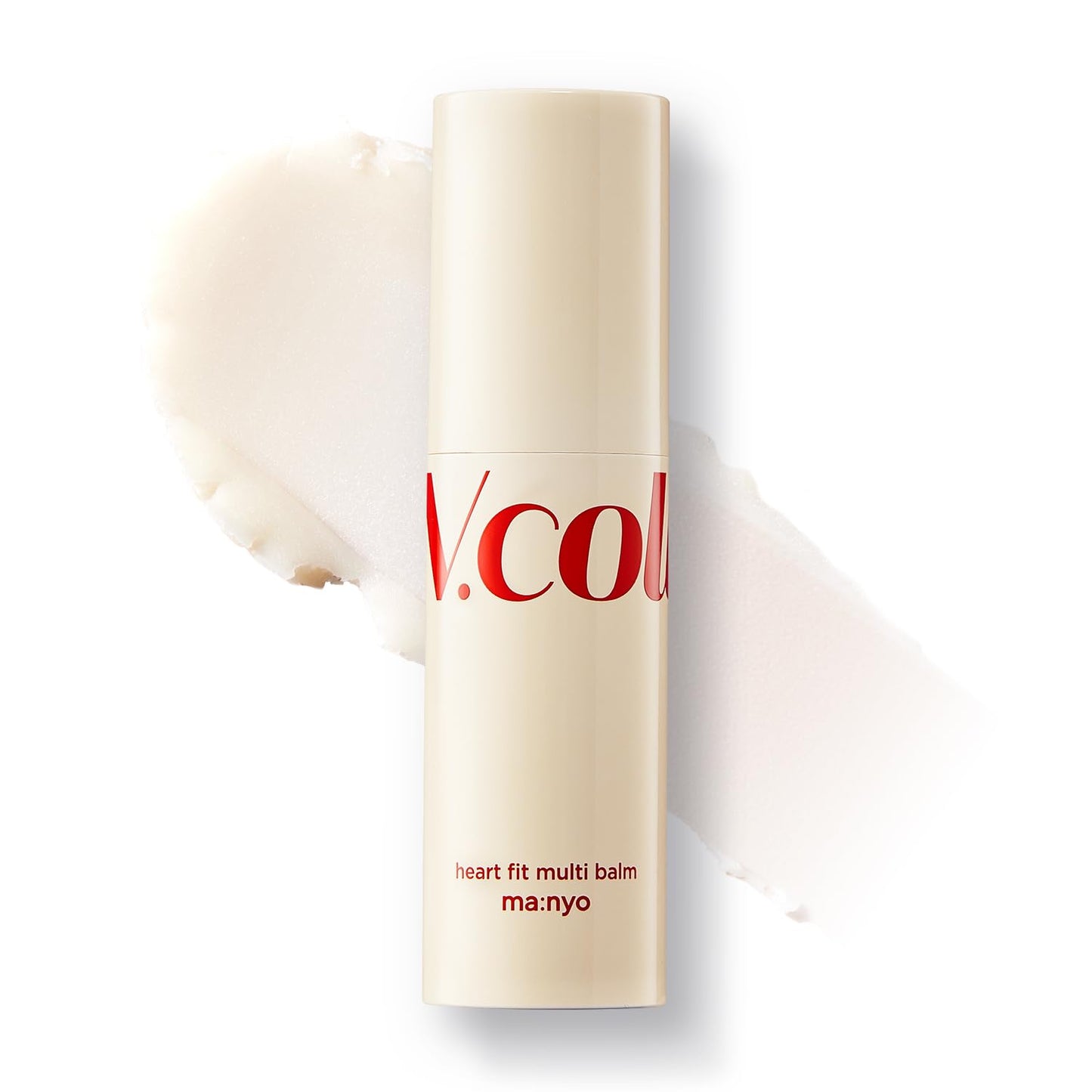 V.Collagen Heart Fit Multi Balm (10G/0.35Oz) - Moisturizing, Face, Neck and Eye Wrinkle Care & Brightening