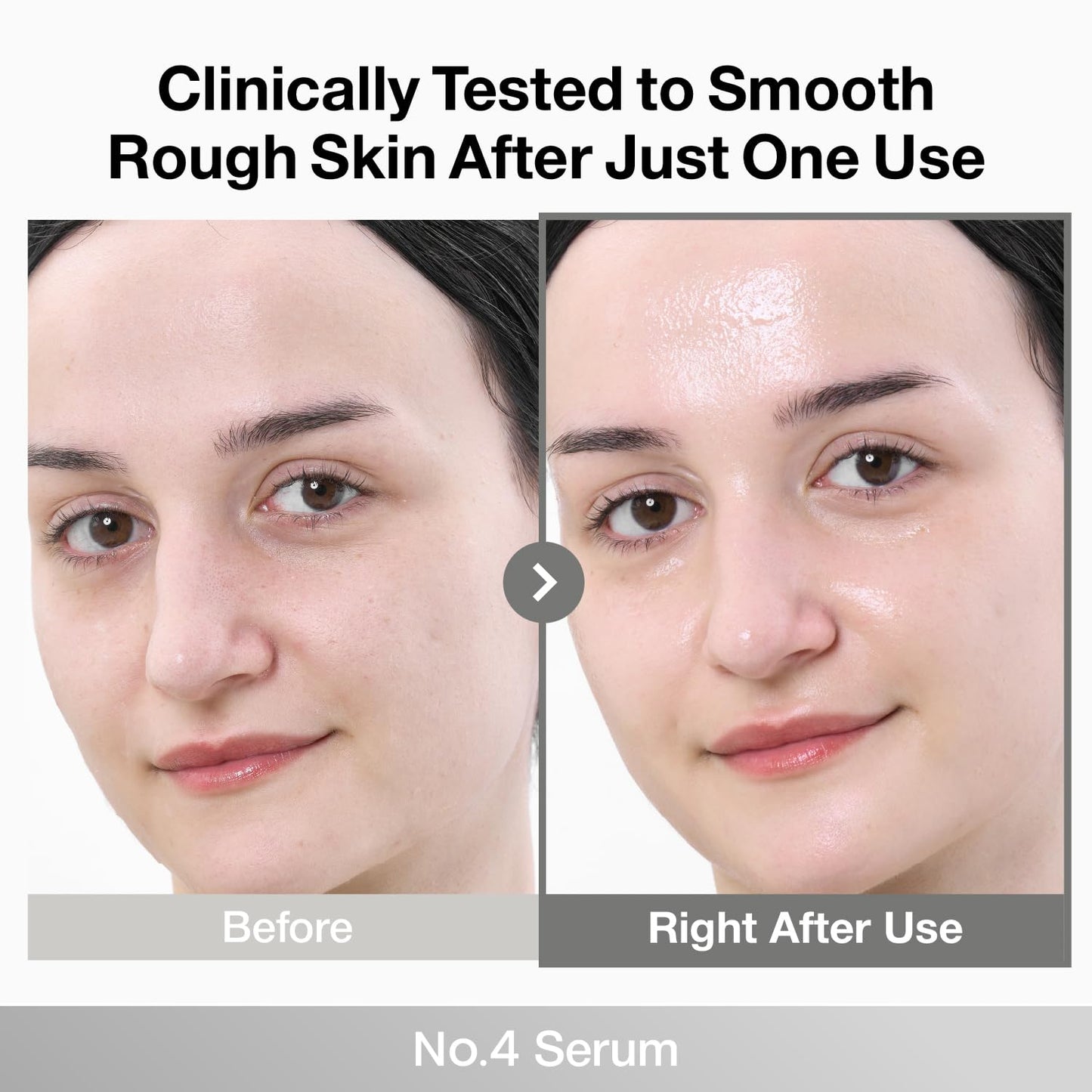 No.4 Serum | Ceramide AHA Glazed Skin Prep Serum | Exfoliating, Skin Barrier Repair, Face Peel, Korean Glass Face | Glycolic Acid, PHA, Ceramides, Panthenol | 1.01 Fl.Oz