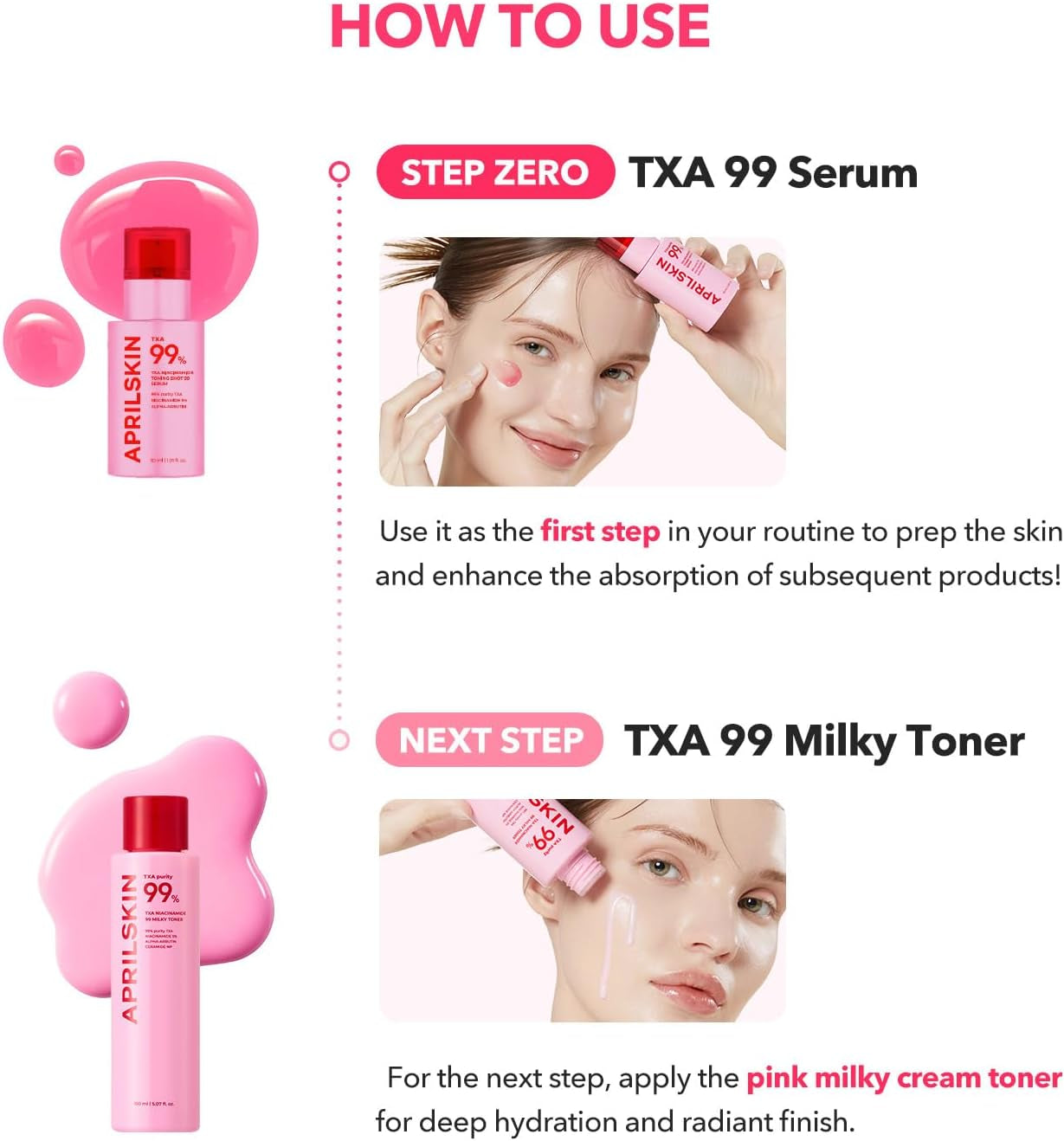 TXA Niacinamide Toning Shot 99 Spicule Facial Serum|Skin Booster Serum for Brightening and Pore Care|99% High-Purity Tranexamic Acid 3% + Niacinamide 5%|Korean Skin Care|1.01 Fl. Oz.
