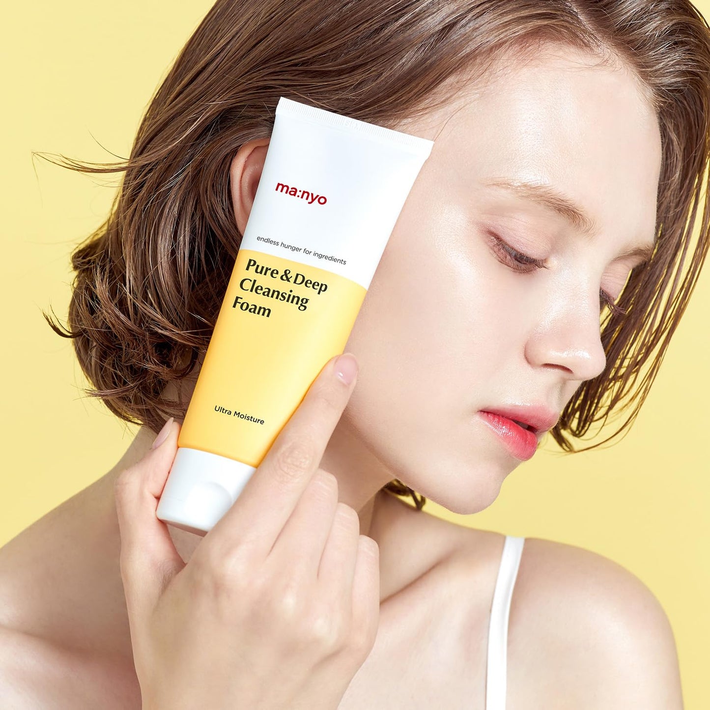 Pure & Deep Cleansing Foam | Gentle Face Wash with Natural Ingredients | Removes Impurities & Excess Sebum | Suitable for All Skin Types | Korean Skincare 6.7 Fl Oz (200Ml)
