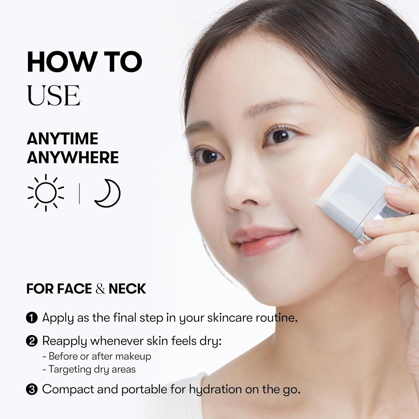 PDRN Essence Stick Balm, PDRN Collagen Multi Wrinkle Stick, All-In-One Eye & Neck Treatment, Glow Makeup Base & Face Treatment Balm, Plumping, Fine Lines (0.33 Oz.)