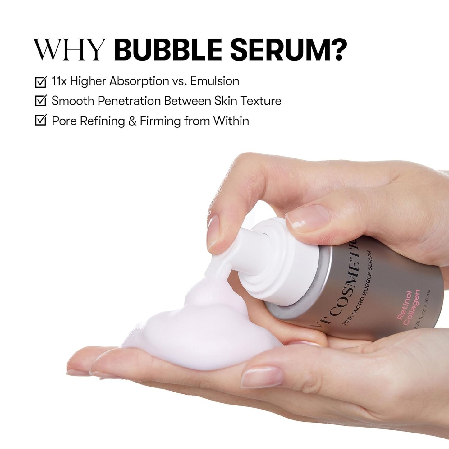 Bubble Serum (2.36 Fl. Oz., Retinol Collagen)
