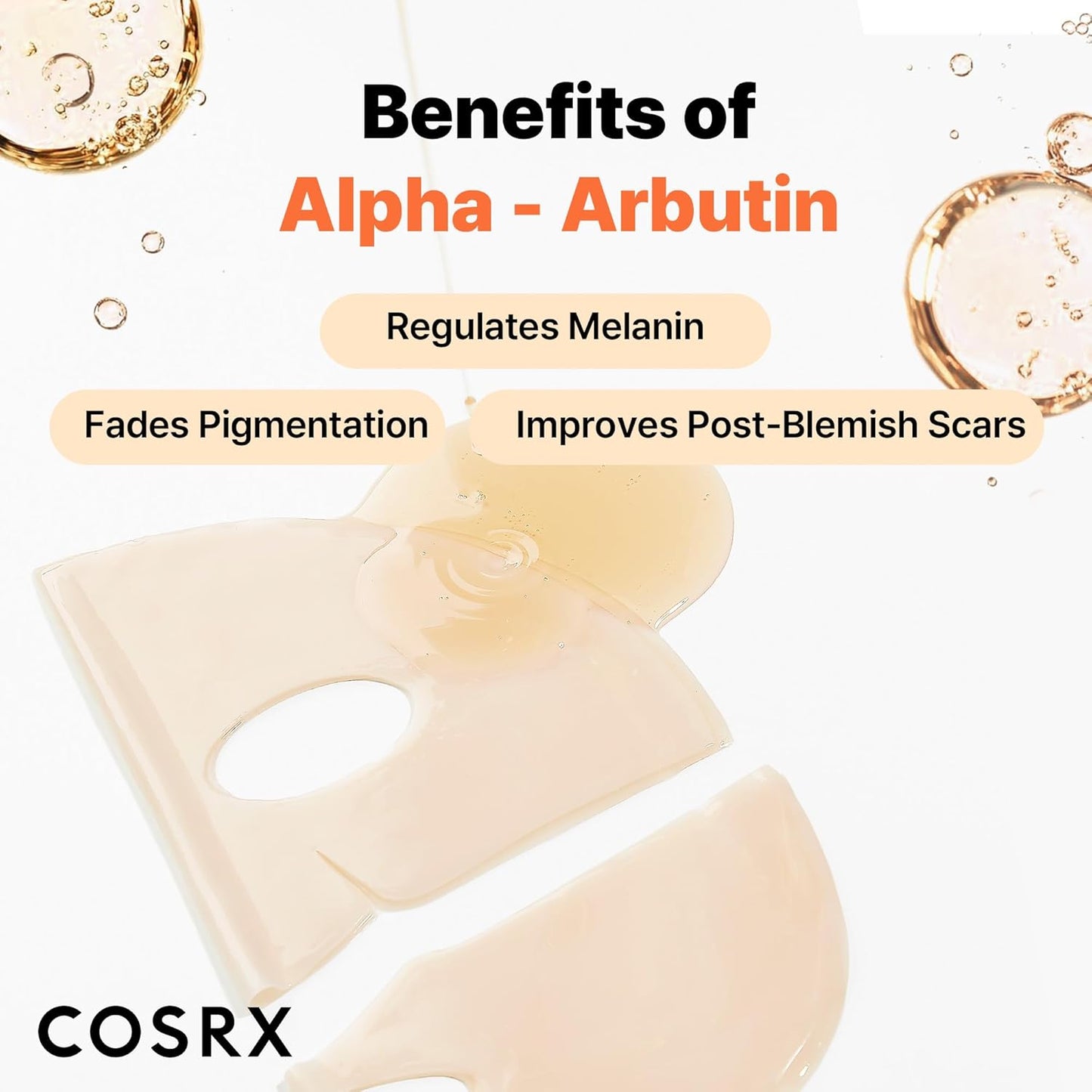 the Alpha-Arbutin Discoloration Care Hydrogel Face Masks Skincare 3 EA, Collagen Face Mask, Travel Essentials, Overnight Face Mask, Korean Skincare
