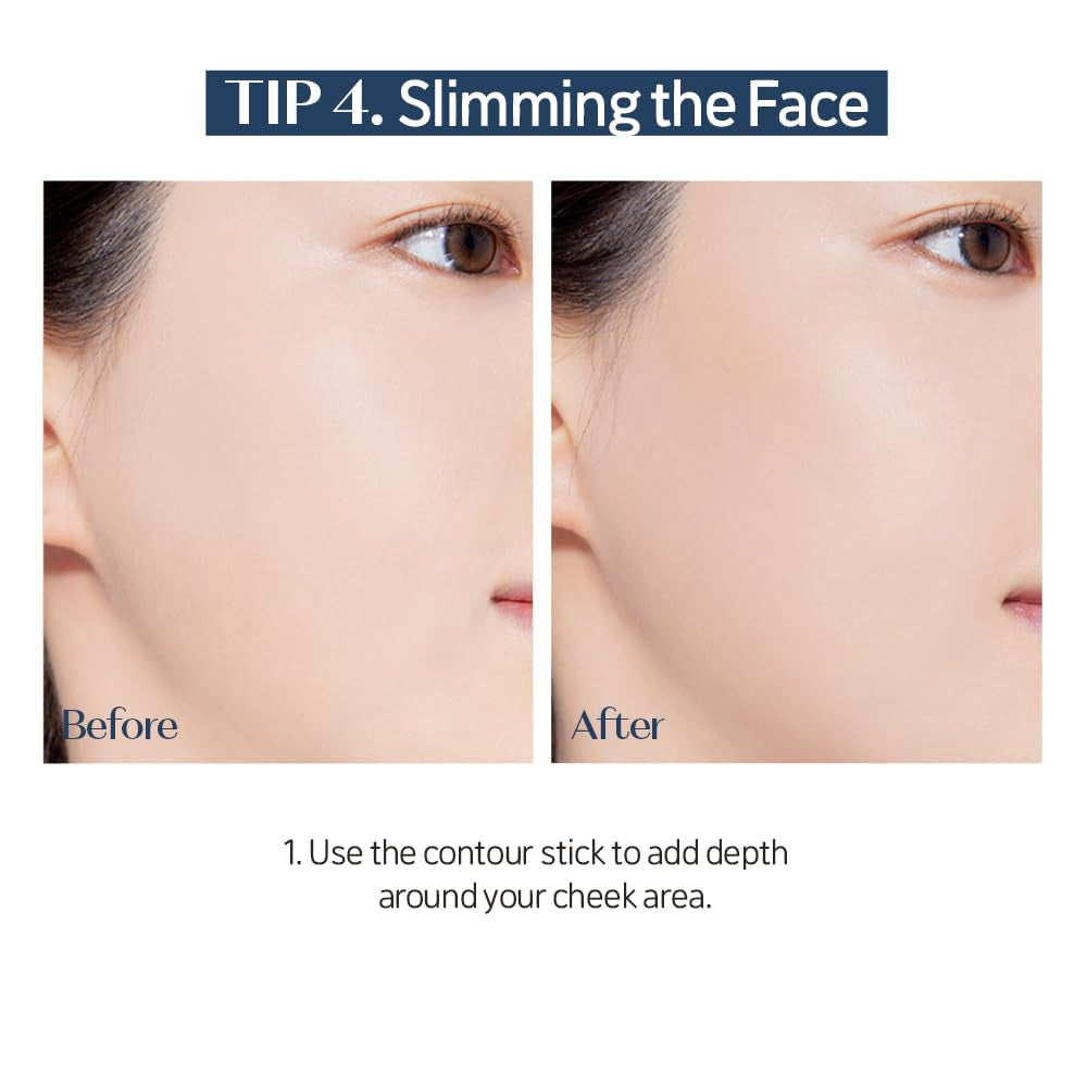 Reborn Maker Contour Stick #Warm Shading | Naturally Sculpt & Define | Creamy Formula for Seamless Blending | Multi-Purpose Contour Stick | Korean Makeup, Kbeauty, Perfect for Gift