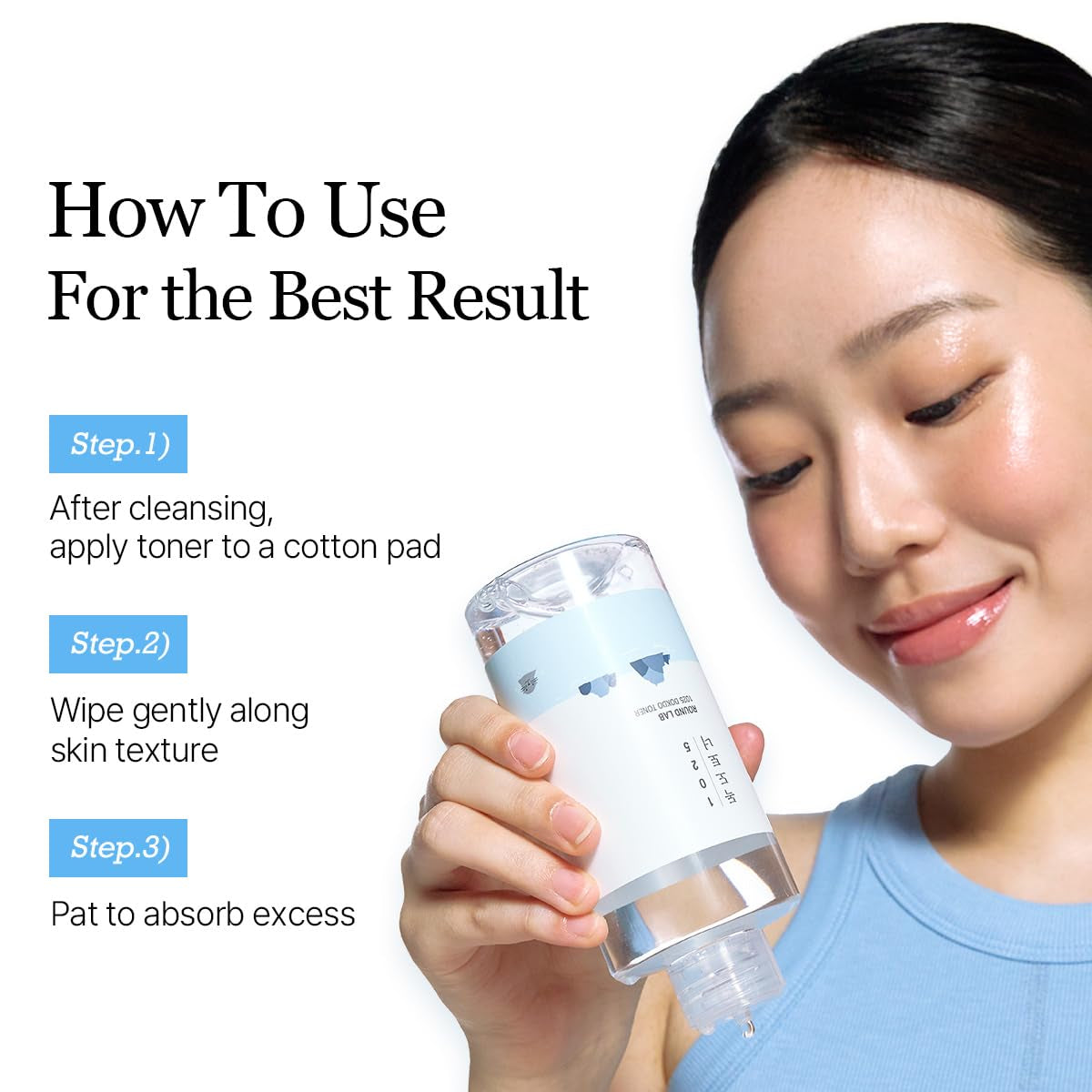 1025 Dokdo Toner 6.76 Fl Oz, Oil Control and Reduces Excess Sebum, Gentle Exfoliating Facial Toner, Deep Sea Water for Moisturization, Soft Finish without Stickiness, Korean Skin Care