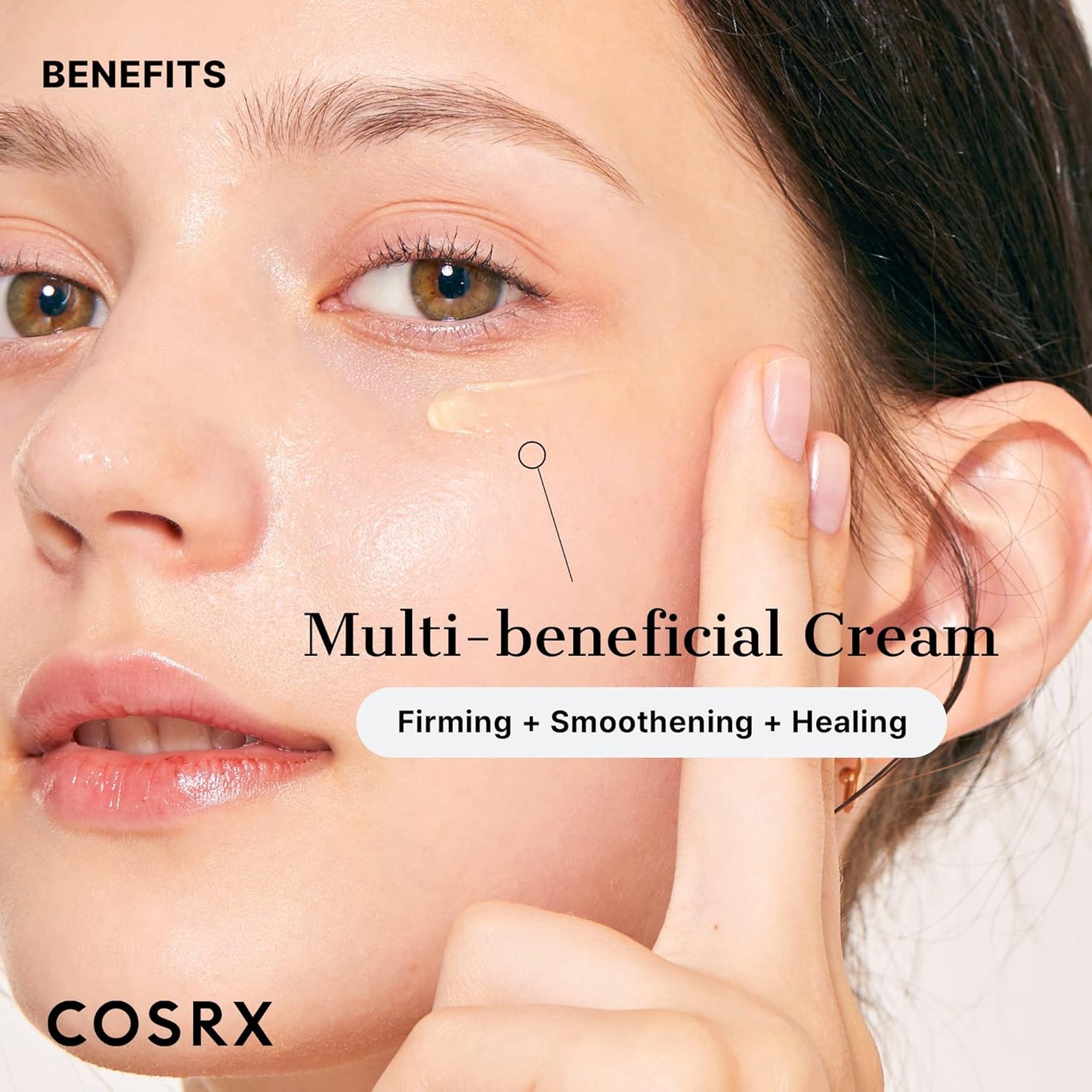 Retinol 0.1% Cream, 0.67 Oz, Anti-Aging Eye & Neck Cream with Retinoid Treatment to Firm Skin, Reduce Wrinkles, Fine Lines, Signs of Aging, Gentle Daily Korean Skin Care