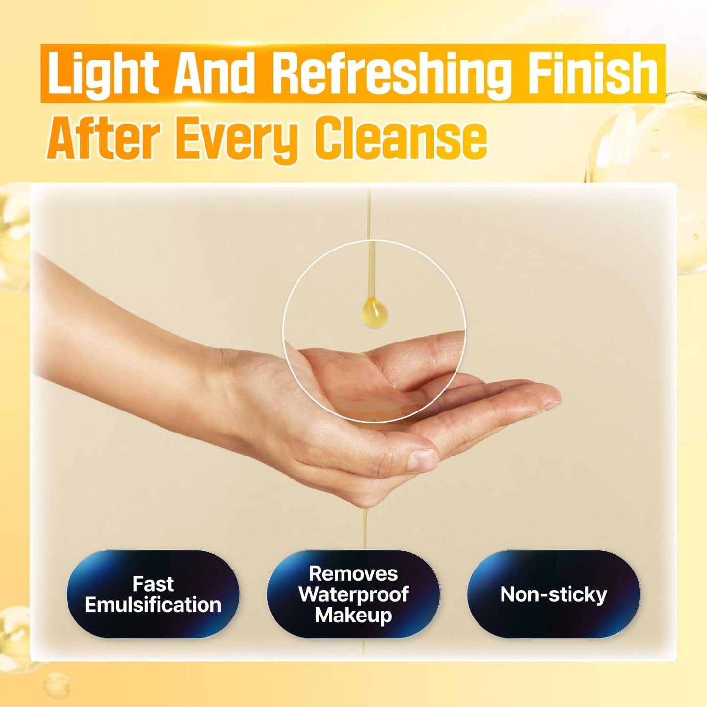 No.5 Cleansing Oil | Glutathione C Facial Spa Cleanser | Gentle Cleanser for Blackhead, Pore, Makeup Remover | Vitamin C, Niacinamide | Double Cleansing, Korean Skincare | 6.76 Fl. Oz.