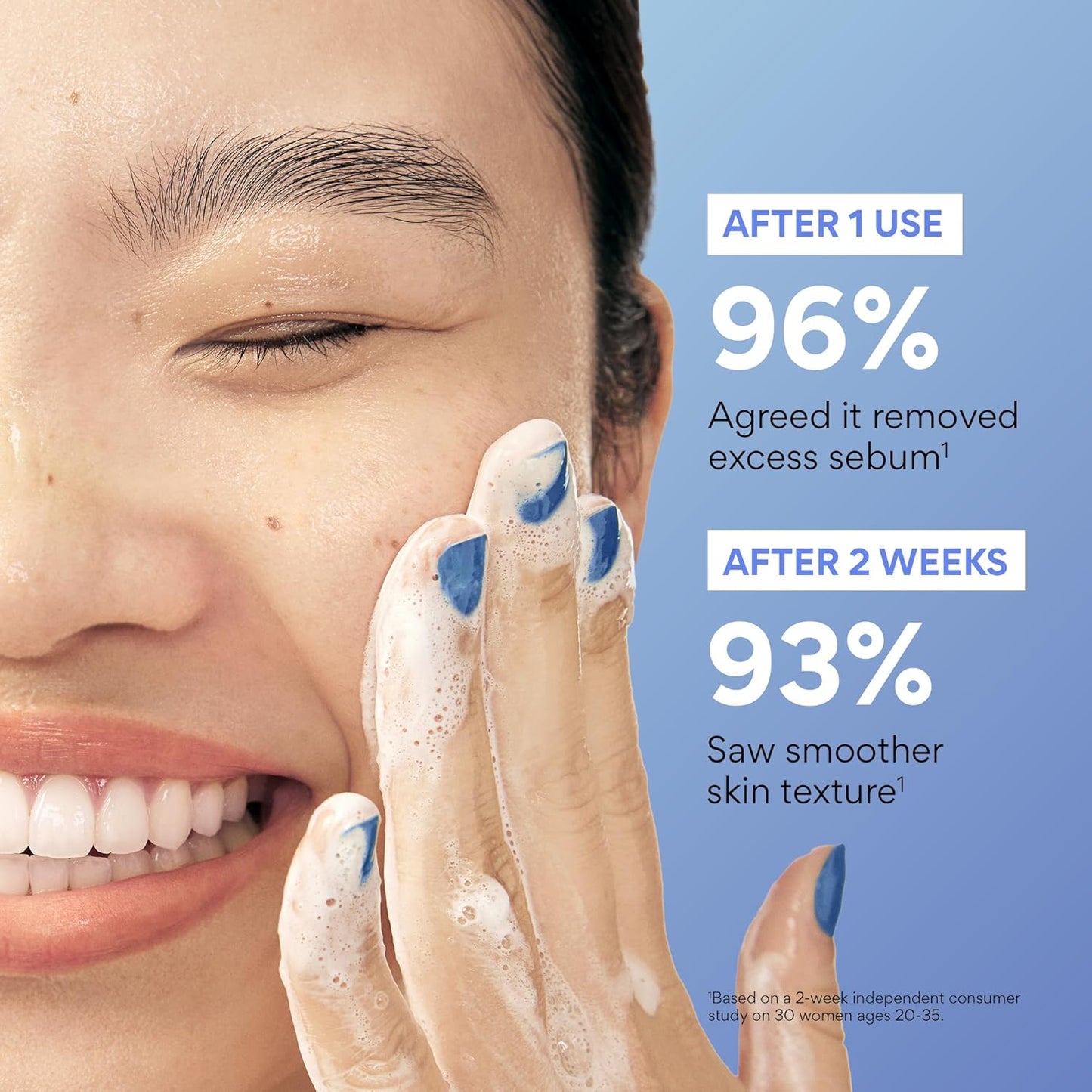 Bija Clarifying Foam Cleanser with Salicylic Acid & Castor Oil, Korean Skincare, Gentle Face Wash, Sulfate-Free Formula