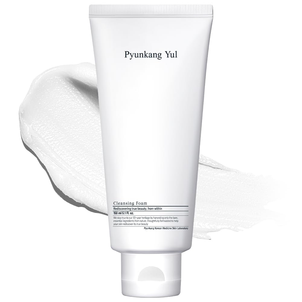 Cleansing Foam - Korean Facial Wash for All Skin Types - Zero-Irritation Face Washer Extracted from Coconut - Moisturized Skin & Creating Moisture Barrier after Cleansing - 5.1 Fl. Oz