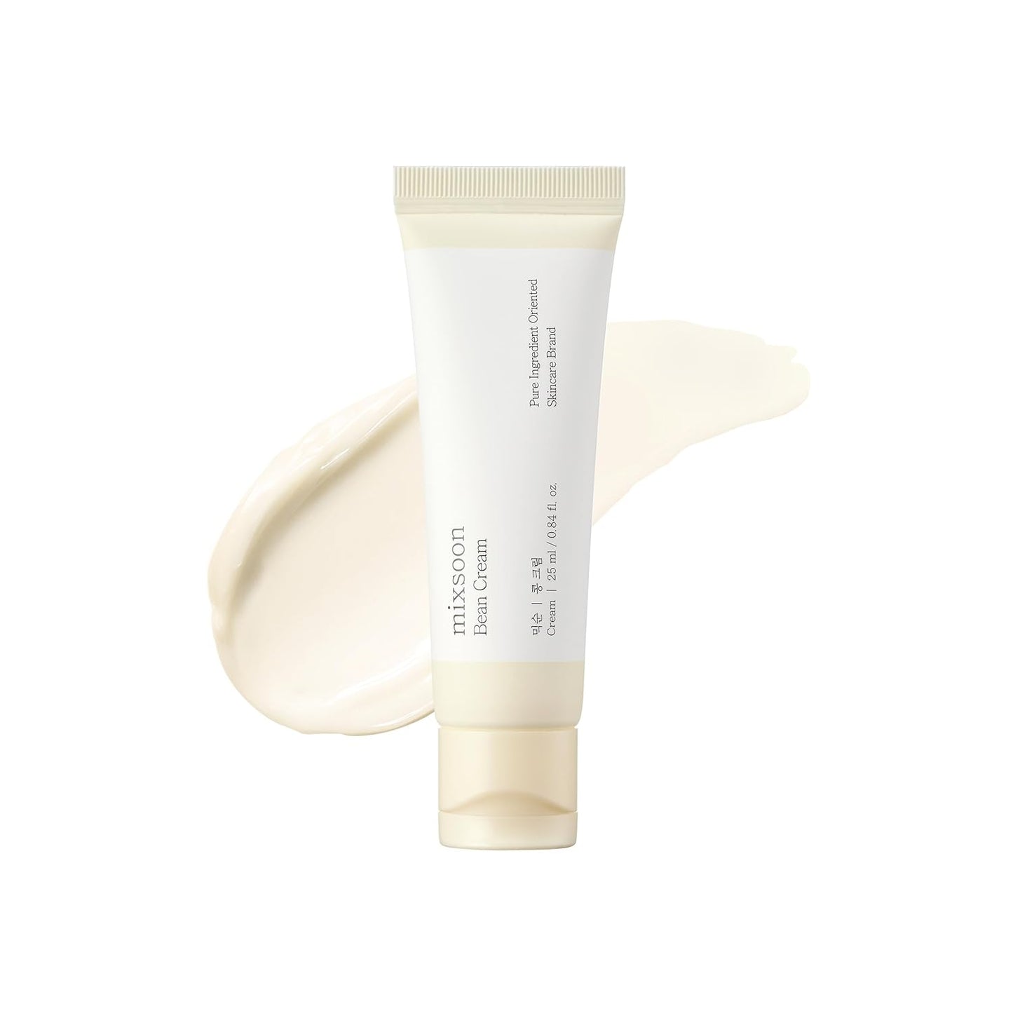 Bean Cream - Intensive Moisture Face Cream for Smooth, Nourished Skin, Pore & Sebum Care - Korean Skincare for Glass Skin - Non-Stick (0.85 Fl.Oz. / 25Ml)