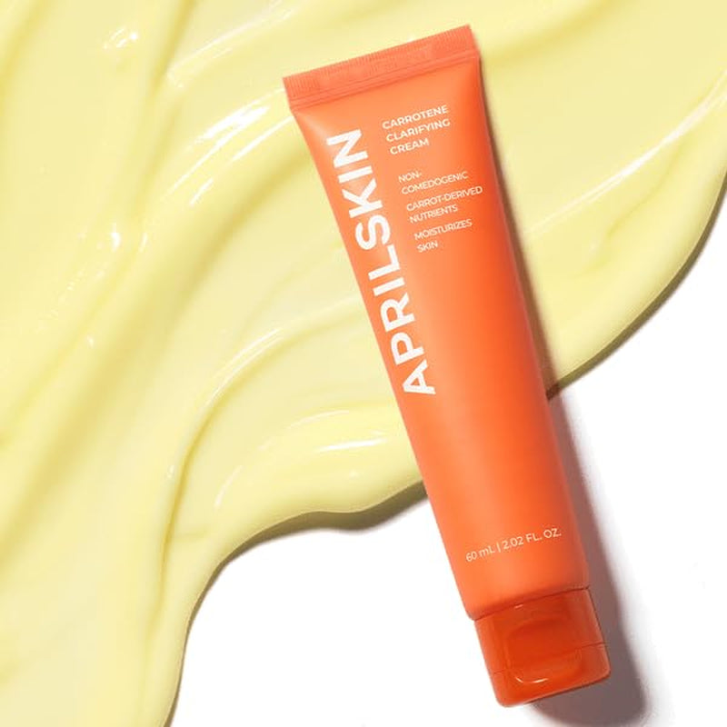 Carrotene Clarifying Cream | Oily, Sensitive, Blemish-Pron Skin| Removes Blemishes, Balancing & Skin Protecting with M-Peptide | 2.02 Oz | No Sulfates and Artificial Fragrance
