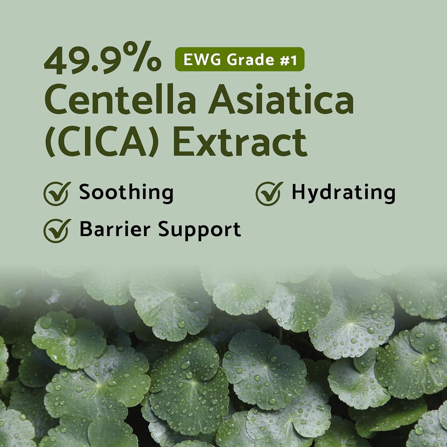 Centella Mild Facial Foaming Cleanser - Non-Stripping Sub-Acid W/Centella Asiatica 49% Moisturizing Ph Balancing for Oily Dry Senstivie Acne-Prone Skin Vegan Korean Skincare