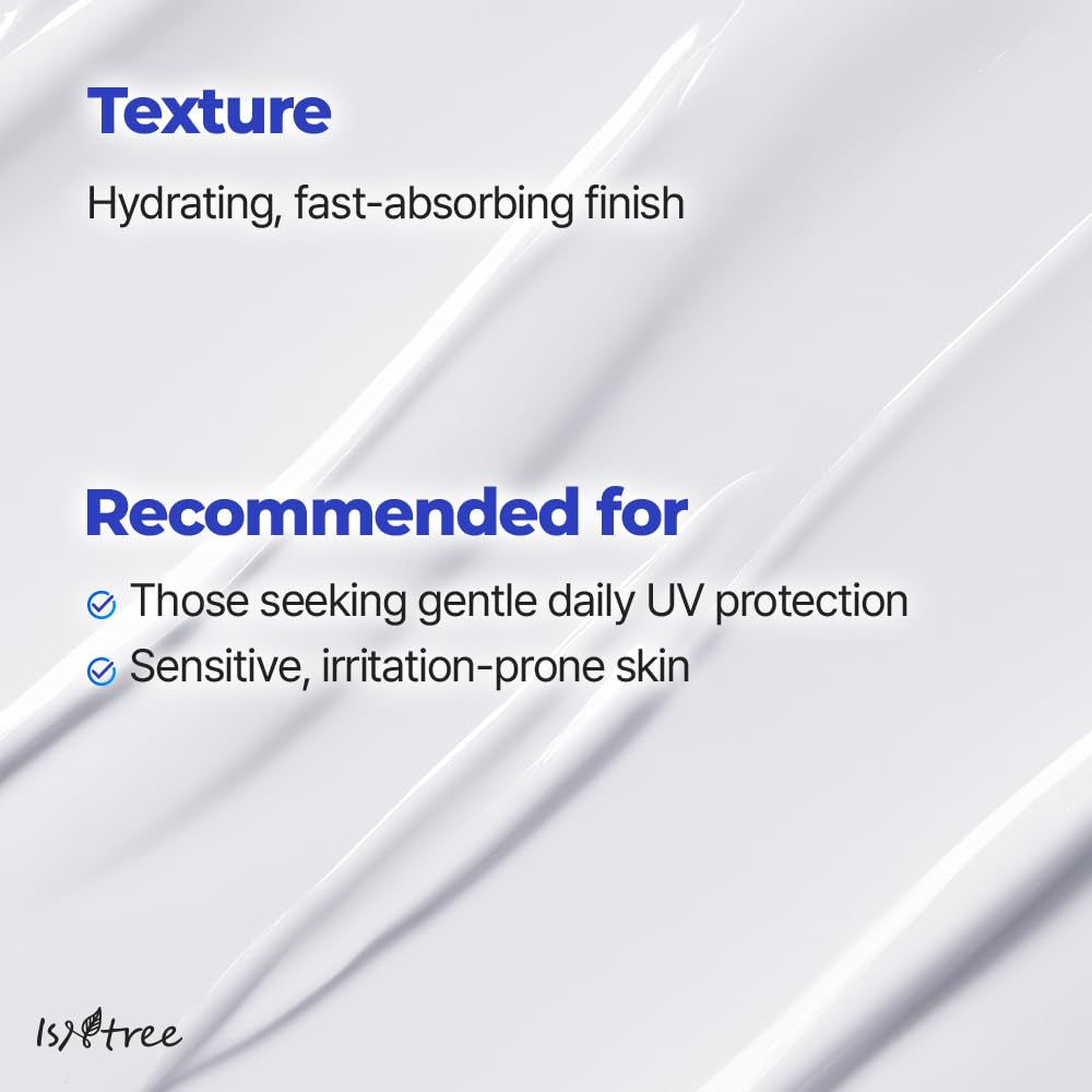 Hyaluronic Acid Daily Sun Gel 50Ml, 1.69 Fl Oz | SPF 30 | Korean Skincare | Moisturizing | No White Cast | Lightweight | Mild Formula | Daily SPF | Korean Sunscreen | Broad Spectrum