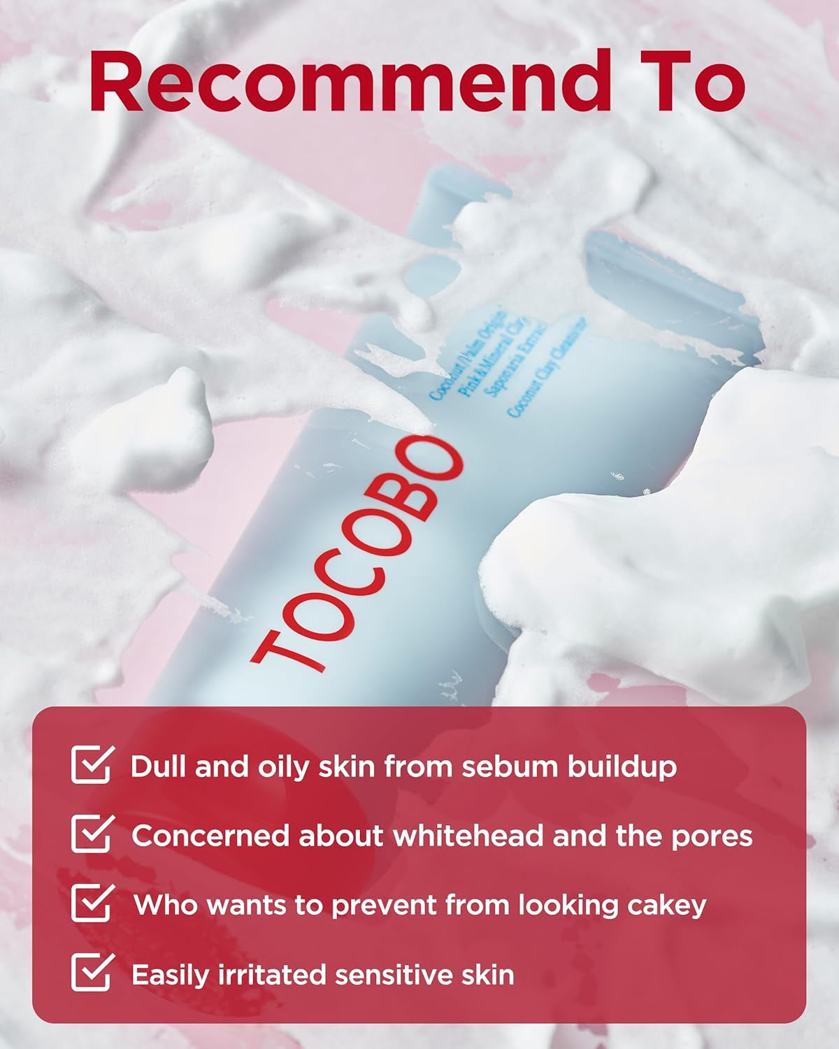 Coconut Clay Cleansing Foam 150 Ml