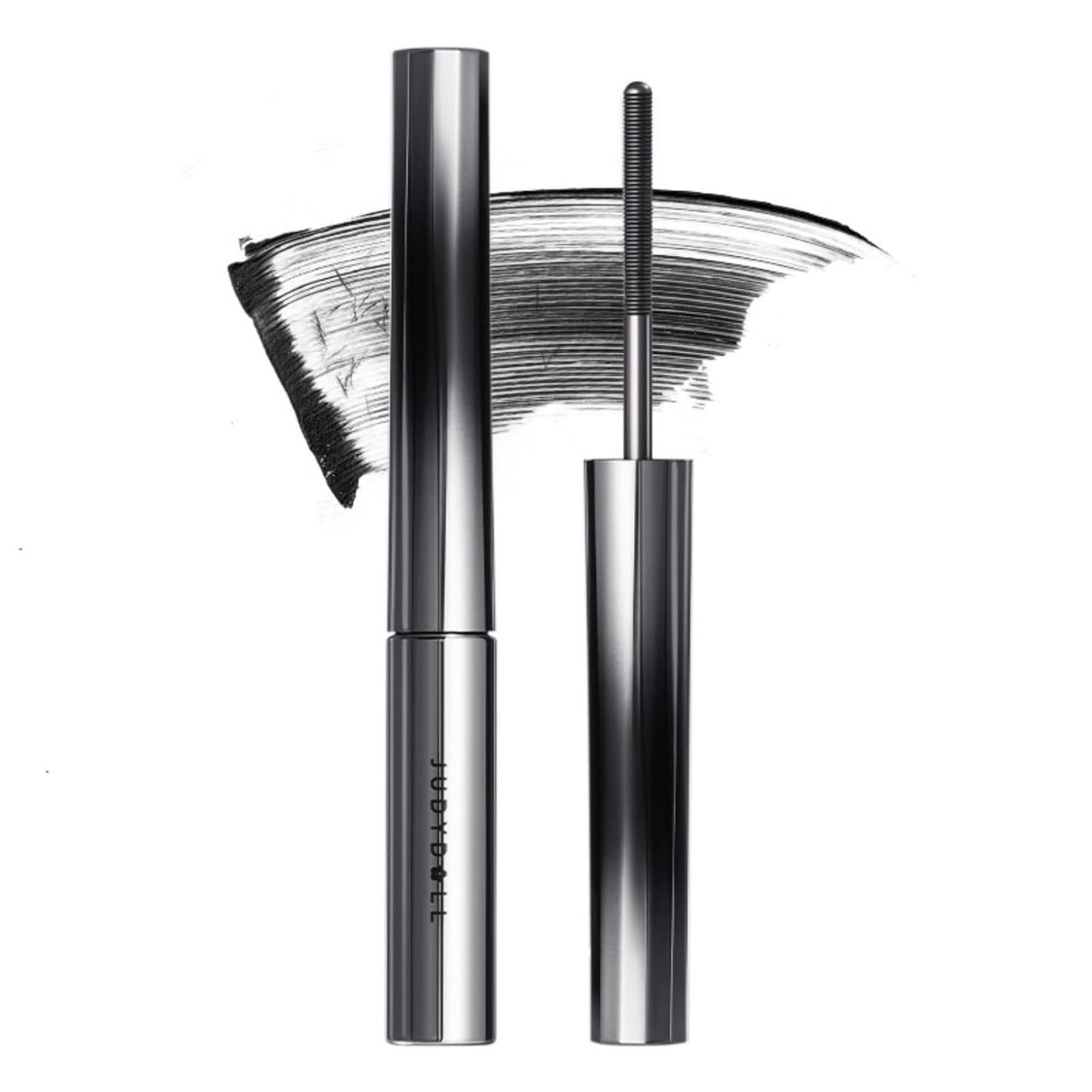 3D Curling Eyelash Iron Mascara -Waterproof, Volumizing and Lengthening, Smudge-Proof, Clump-Free, Ultra Fine, Black & Brown Tubing Mascara, Classic & Upgraded Edition, Suitable for All Types