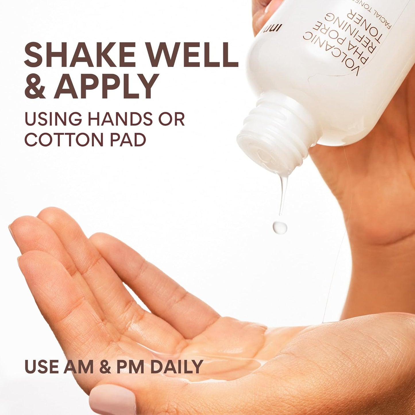 Innisfree Volcanic PHA Toner, Korean Skincare with AHA & BHA, Refines Texture, Controls Oil, Exfoliating Face Treatment