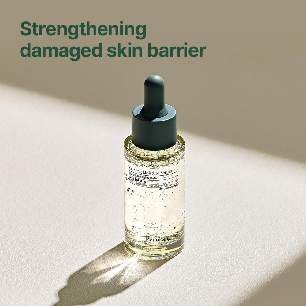Calming Moisture Serum for Strong Daily Moisturizing Power, Skin Revival & Soothing Care with Centella Asiatica, Tea Tree, 5 Hyaluronic Acids, Ceramide |