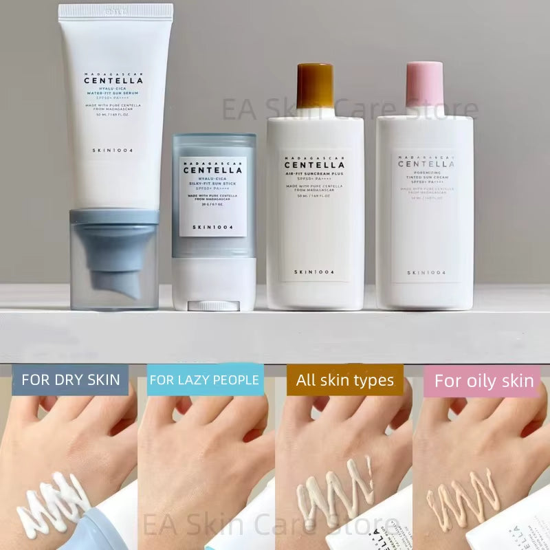 SKIN1004 Sunscreen Spf 50 Korean Madagascar Centella Skin Care Original Protector Solar Facial Crème Solaire Sun Screen Cream