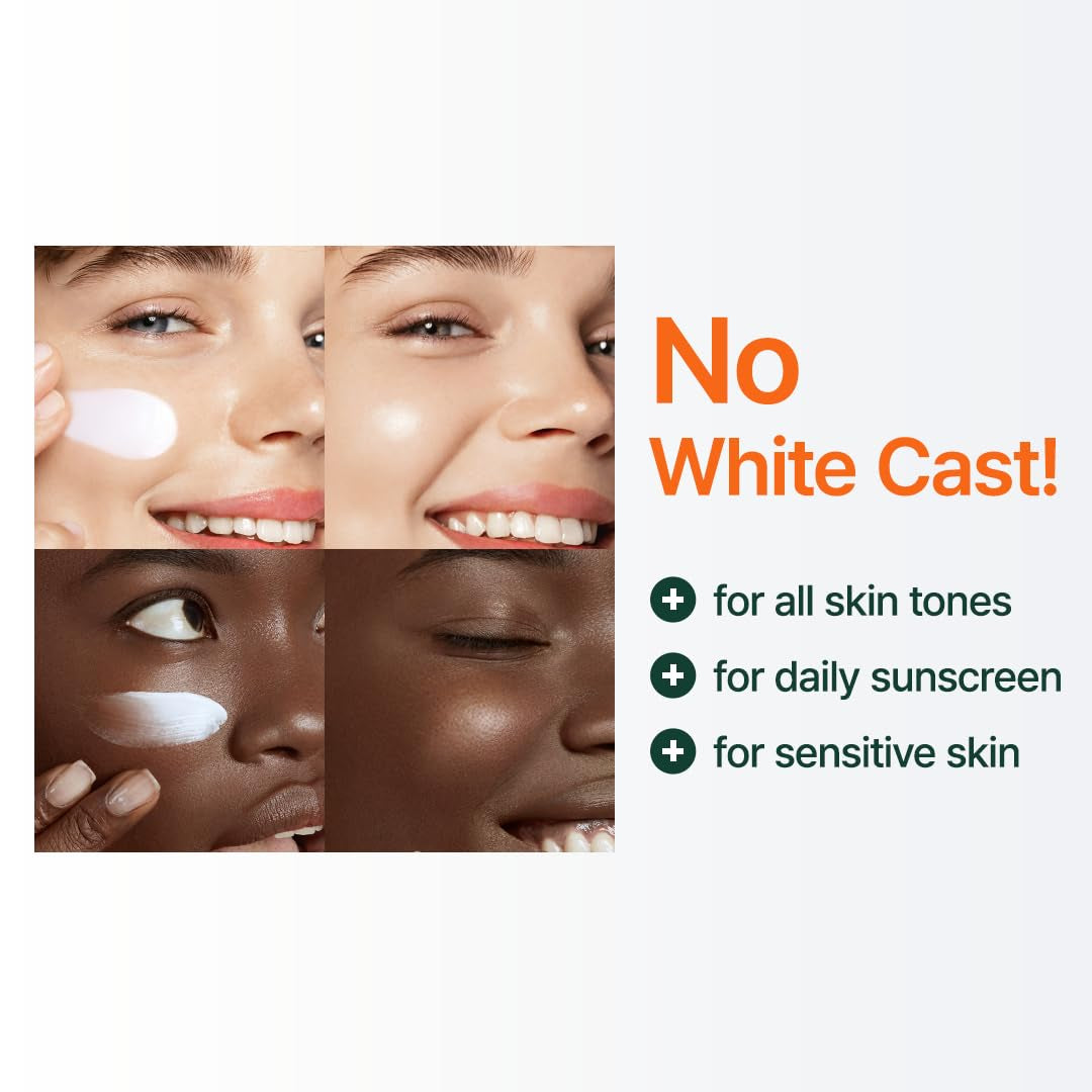 Sun Day Adventure Korean Sunscreen Smoothest and Lightest Texture Broad Spectrum SPF 50 UVA & UVB Protection No White Cast Oil Free for All Skin Types Vegan Daily Skin Care 50Ml, 1.69 Fl.Oz
