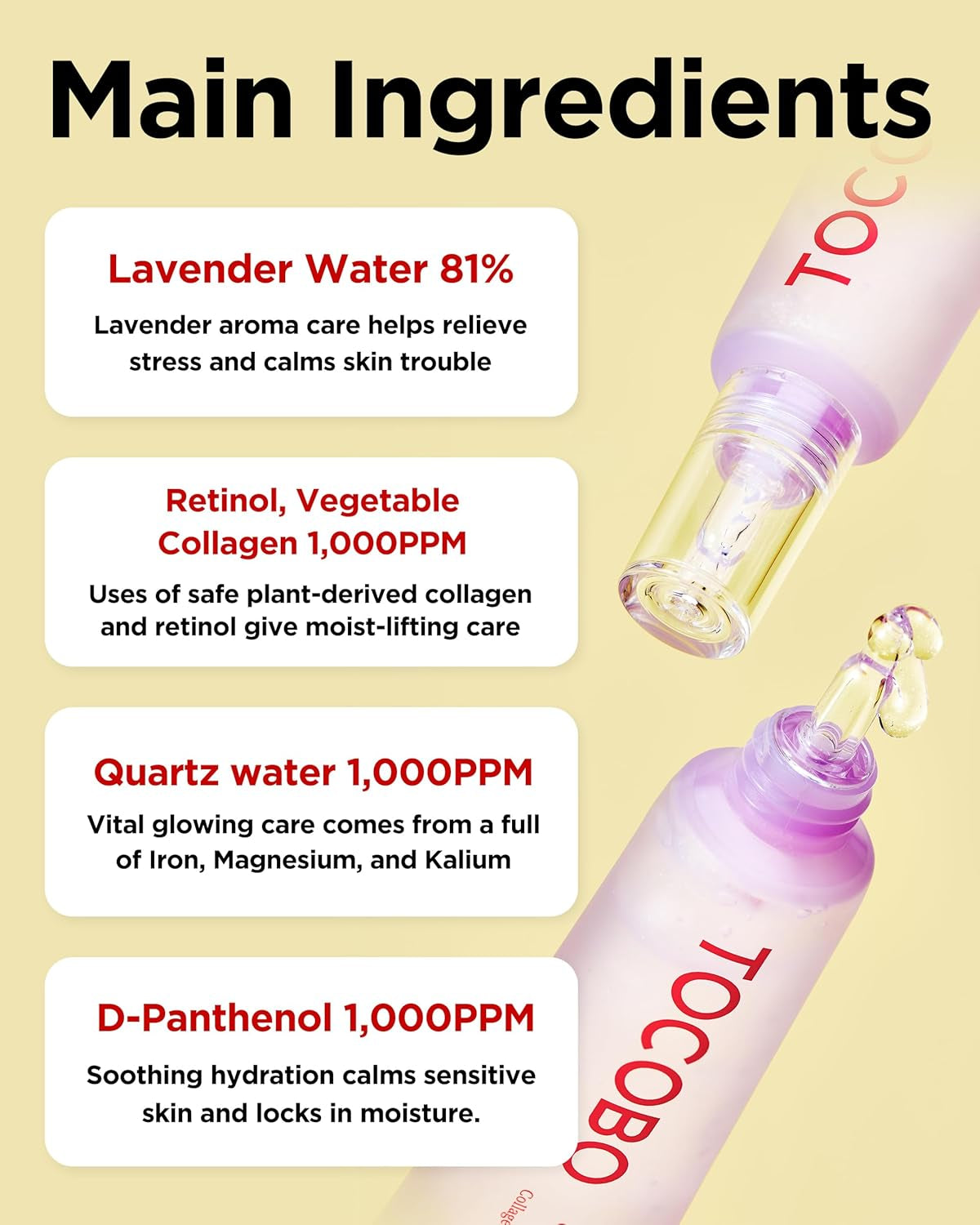 Collagen Brightening Eye Gel Cream – Korean Vegan under Eye Treatment for Dark Circles & Puffy Eyes – Lightweight, Hydrating Formula with Niacinamide & Lavender – Brightens Fine Lines, 1Oz