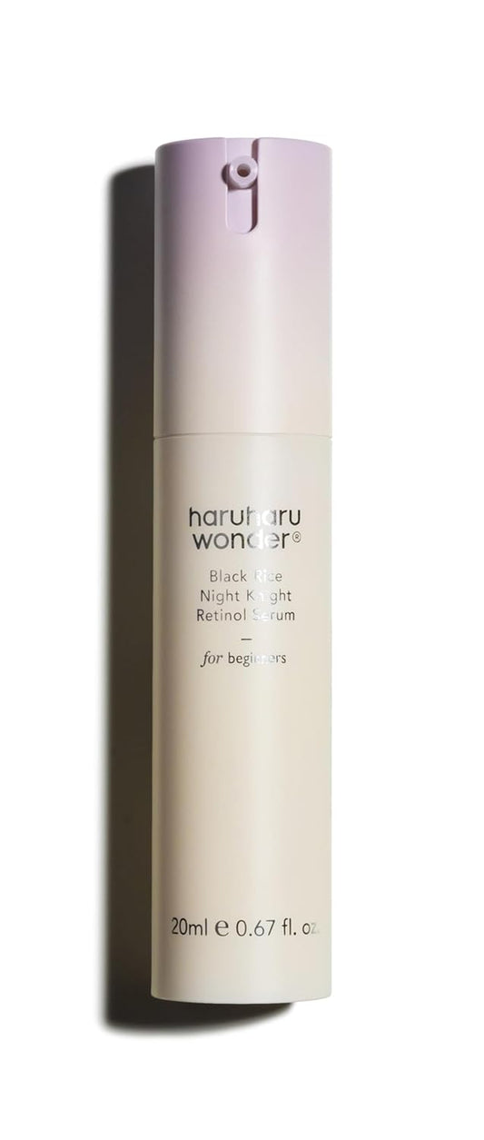 Wonder Black Rice Night Knight Retinol Serum, Refining & Smoothing, Firms Skin, Reduces Fine Lines, Hydrating Formula, 0.67 Fl.Oz