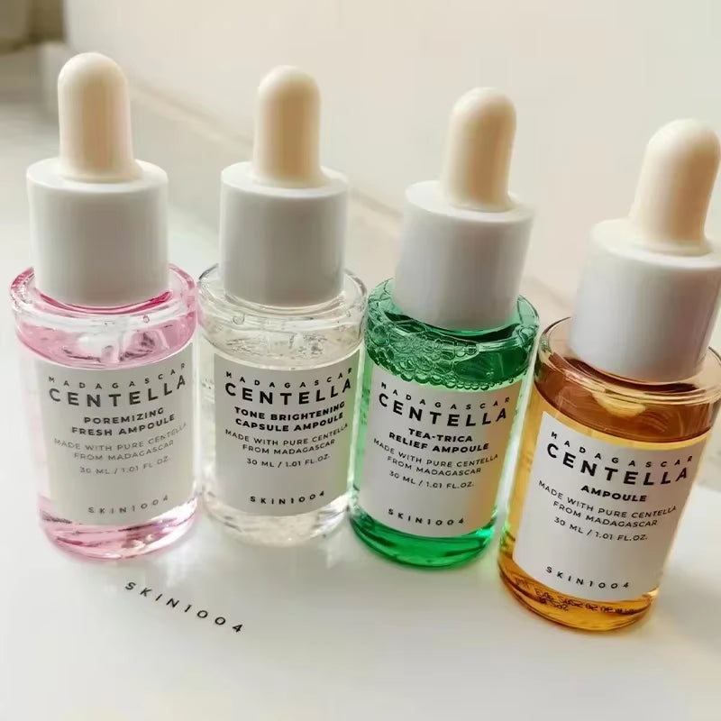 Skin1004 Centella Asiatica Essence Limited Edition Set Box Facial Care Set Soothing Essence Set Box 4Pcs Skin Care Angel