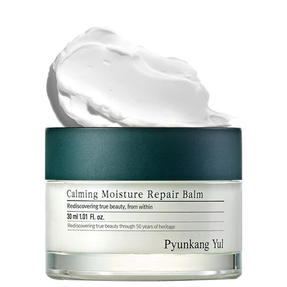 PKY Calming Moisture Repair Balm Instantly Calms Sensitive Skin, Face Moisturizer with Deep and Rich Nourishment, Vegan, Korean Skincare (1.01 Fl.Oz, 30Ml)