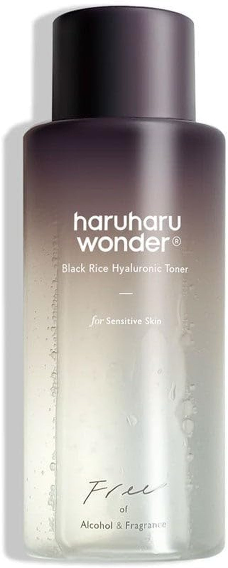 Wonder Black Rice Hyaluronic Toner for Sensitive Skin 5.1 Fl.Oz, Alcohol Free, Fragrance Free, Deep Hydration, Glass Skin, Korean Skincare, Vegan, Cruelty-Free
