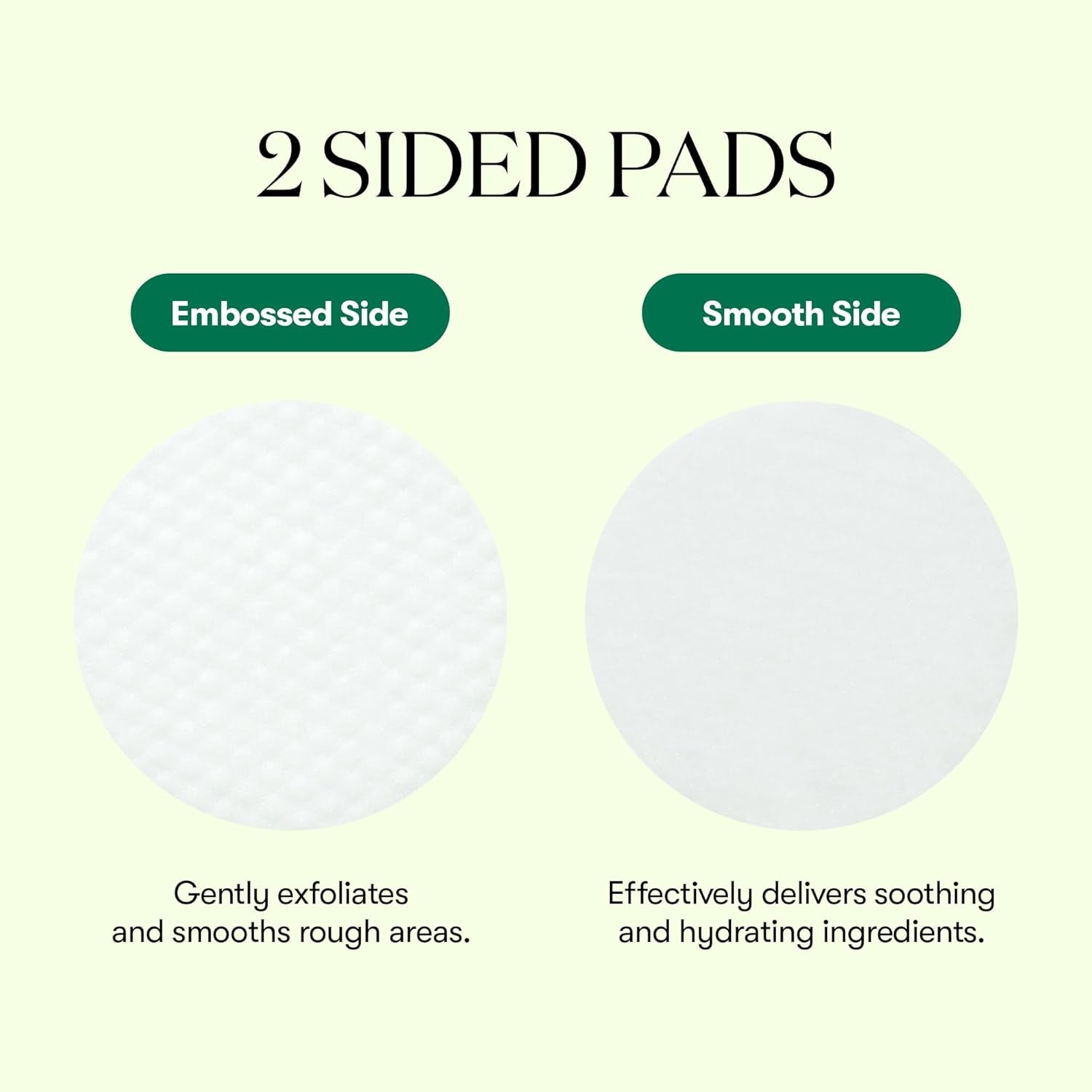 CICA Mild Toner Pad (60 Pads) - Exfoliating, Hydrating, Soothing, Ph Balancing with BHA, Centella Asiatica Extract, Hyaluronic Acids for Daily Facial Use