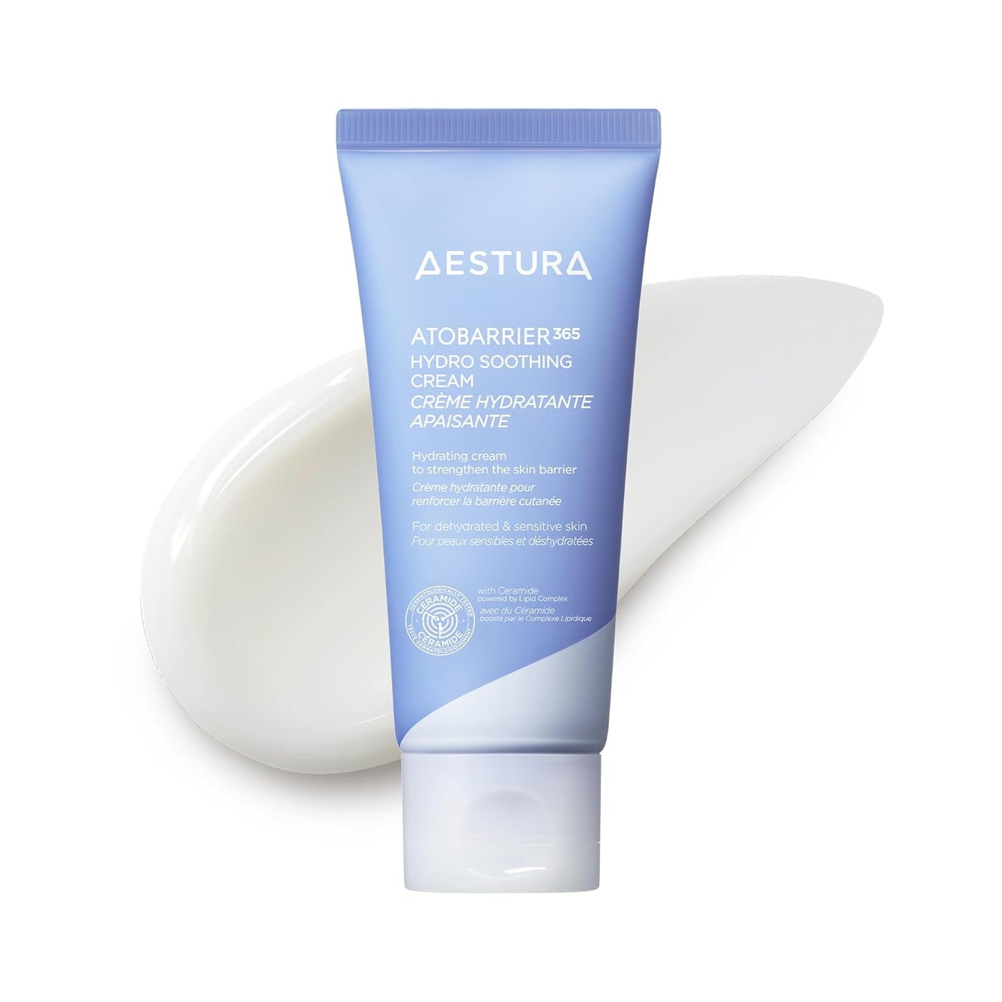 ATOBARRIER365 Hydro Soothing Gel Cream Moisturizer with Ceramides for Moisture Barrier Repair | Lightweight Hydration, Instant Cooling, Suitable for Sensitive Skin, 60ML / 2.03 Fl.Oz.