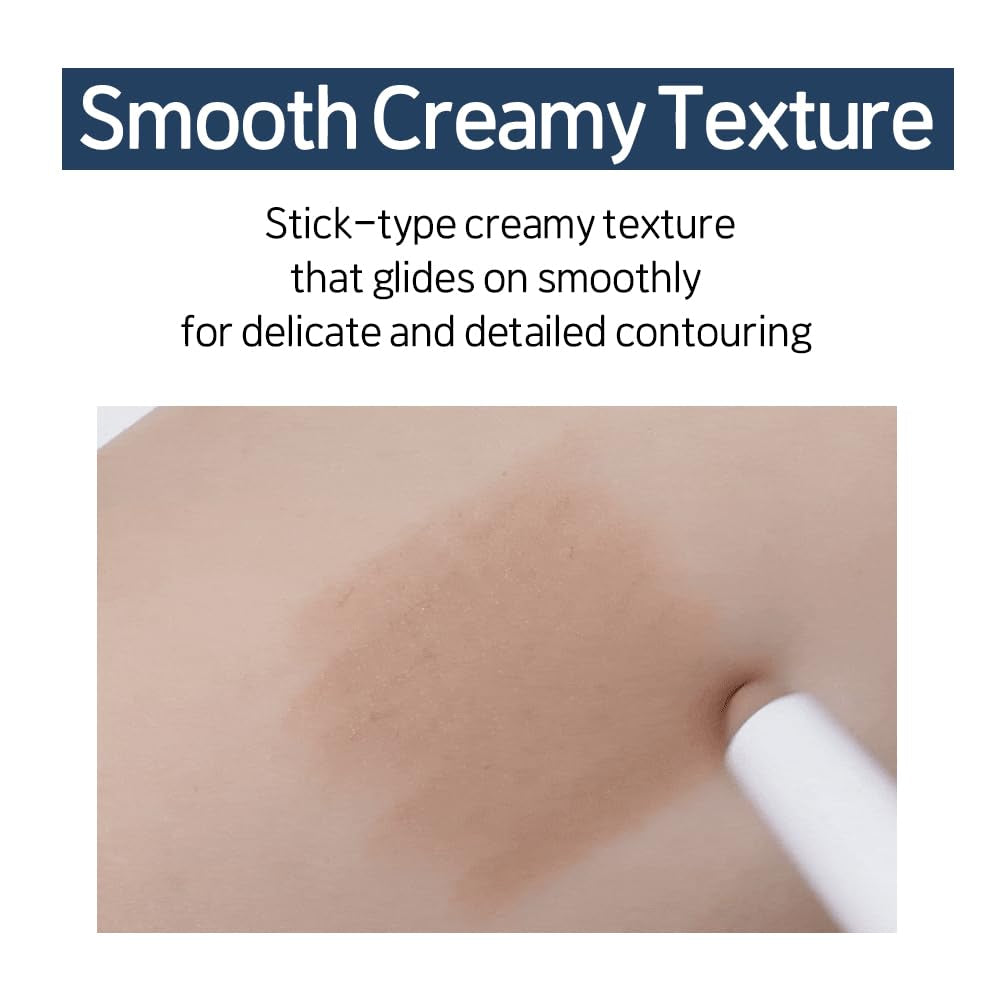 Reborn Maker Contour Stick #Warm Shading | Naturally Sculpt & Define | Creamy Formula for Seamless Blending | Multi-Purpose Contour Stick | Korean Makeup, Kbeauty, Perfect for Gift