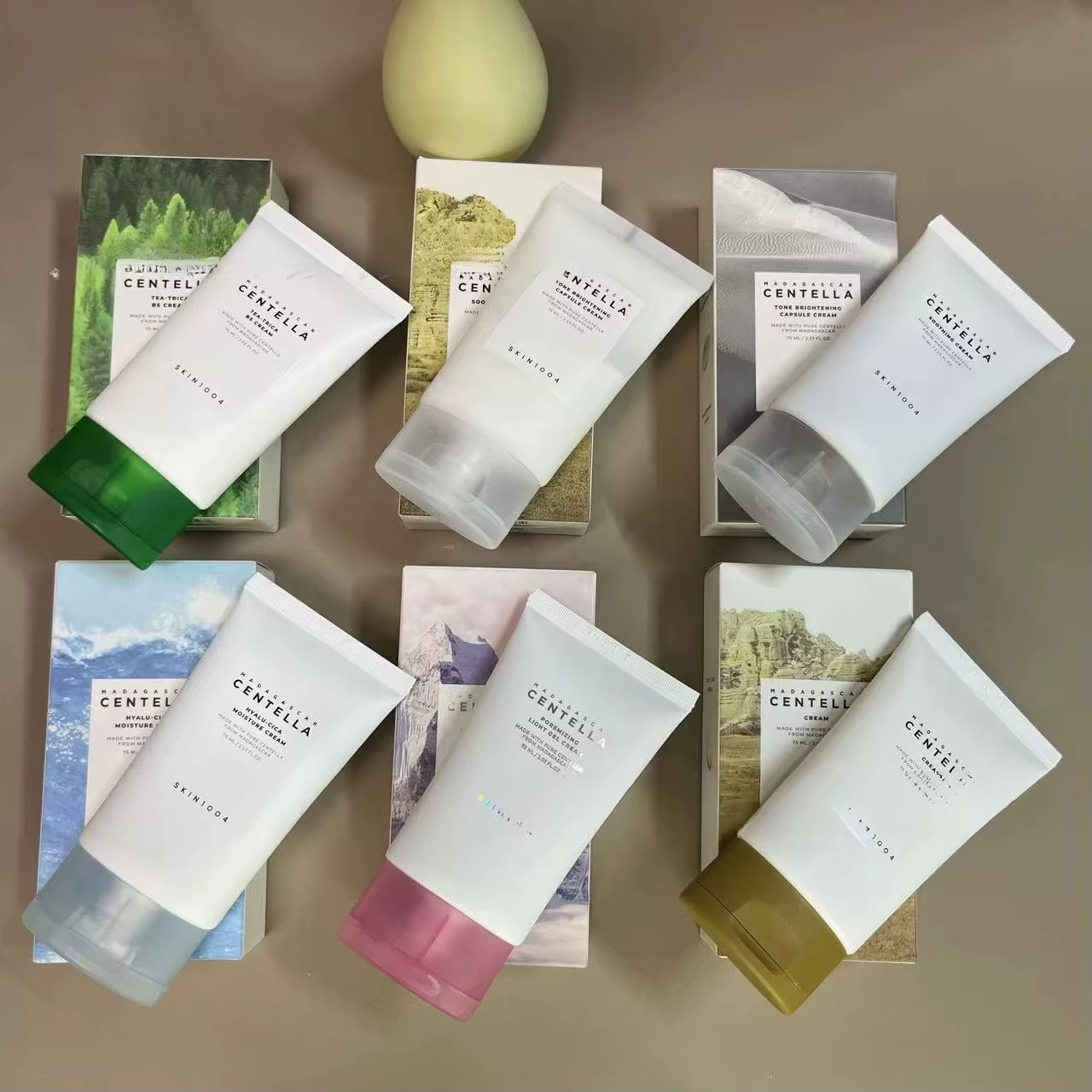SKIN1004 Six Color Centella Ashesia Series Cream Moisturizing Lightweight Moisturizing 75Ml Firming Skin Tightening Cream