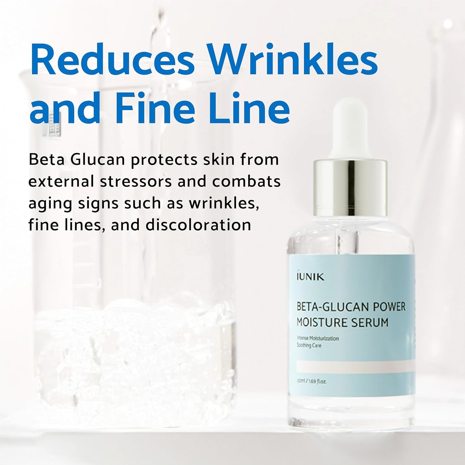 Beta Glucan Daily Moisture Cream Beta-Glucan Power Deep Moisture Serum Intense Hydration Fortifying Skin Barrier Ultra Intense Hydrating Moisturizing Facial Moisturizer Korean