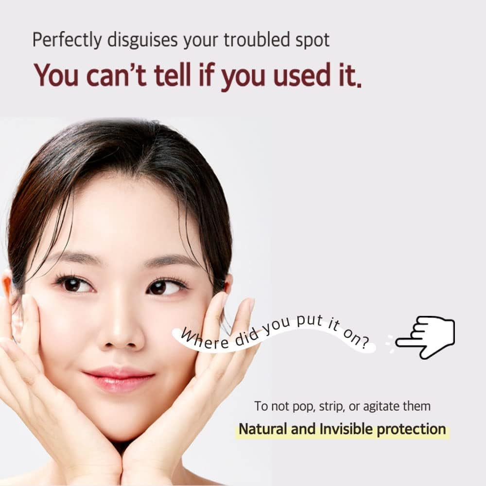Spot Clean Care Patch (84 Patches) Acne Pimple Seamless Patches to Cover and Heal Troubled Spots
