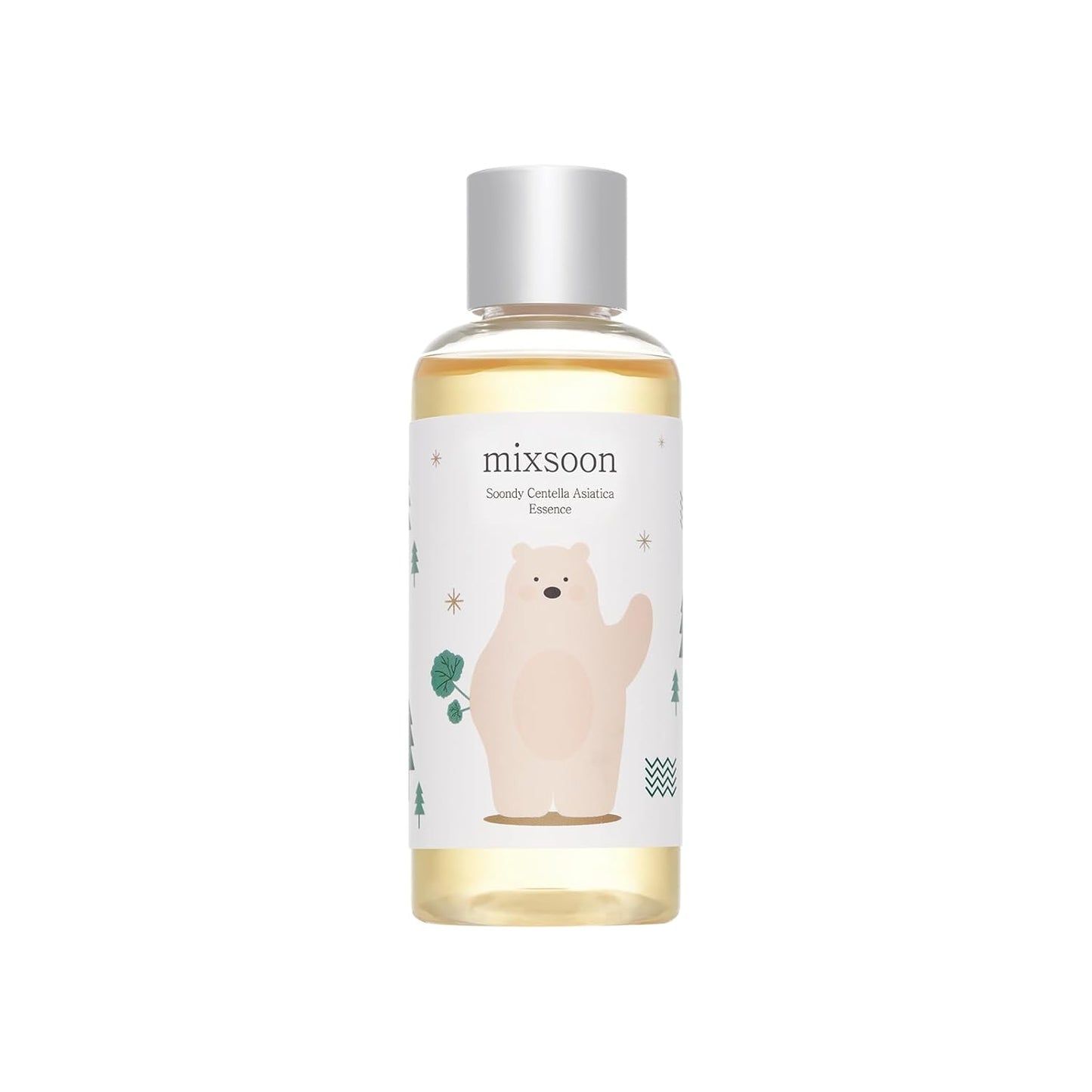 Soondy Centella Asiatica Essence Instant Hydrating & Soothing Essence for Irritated, Sensitive Skin for Korean Skincare for Glass Skin-Jeju Island Cica Extracts (3.38 Fl.Oz / 100Ml)