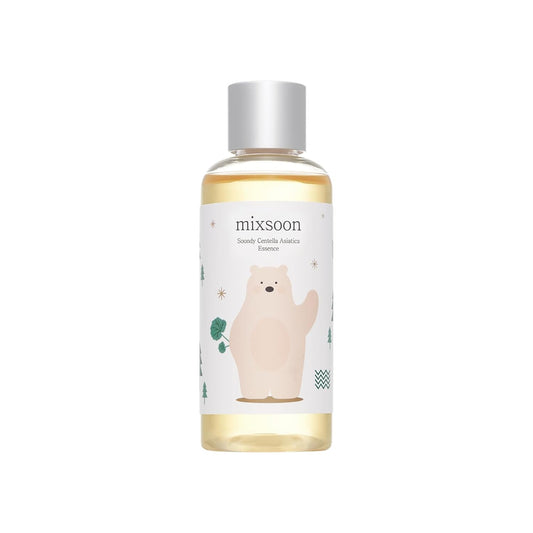 Soondy Centella Asiatica Essence Instant Hydrating & Soothing Essence for Irritated, Sensitive Skin for Korean Skincare for Glass Skin-Jeju Island Cica Extracts (3.38 Fl.Oz / 100Ml)