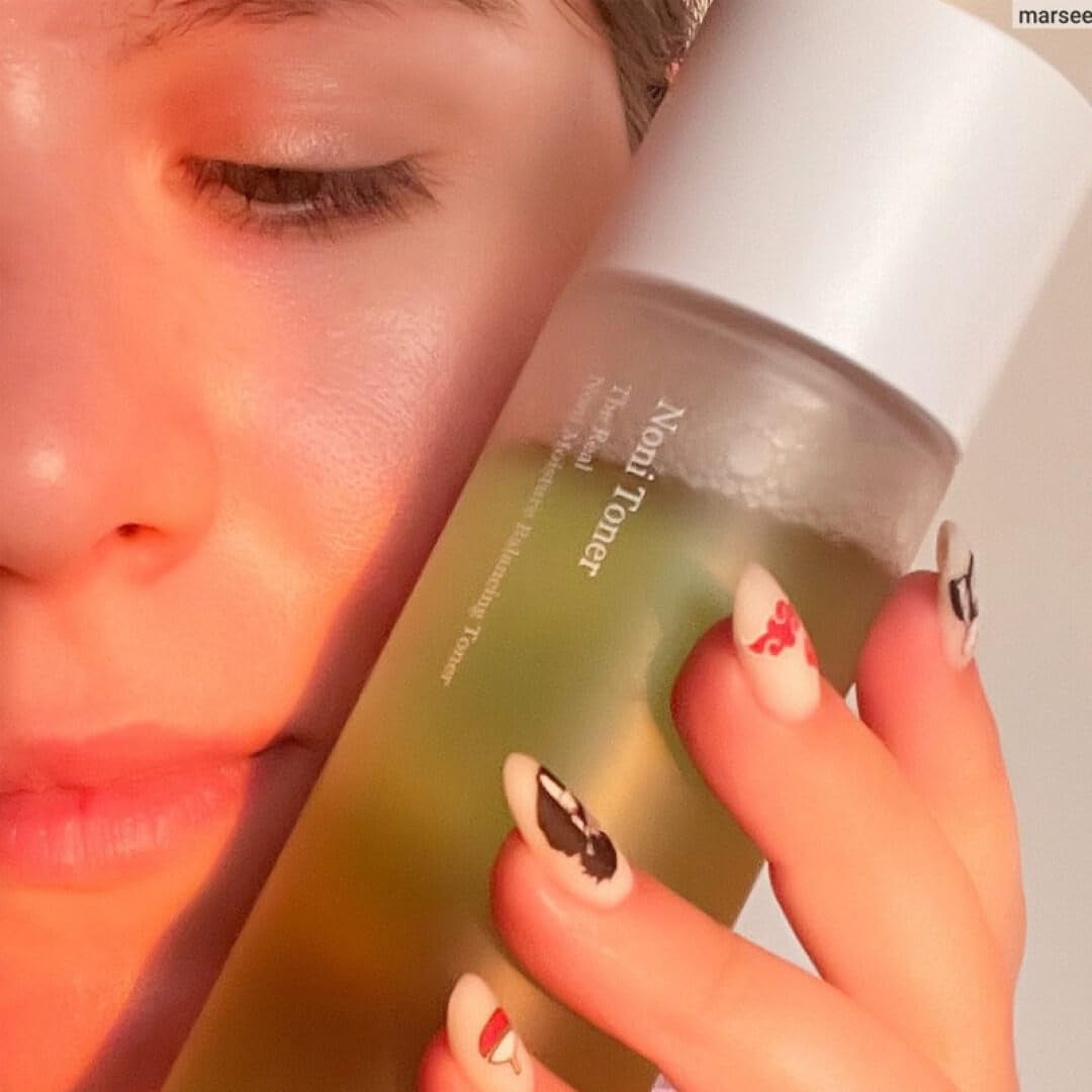 Noni Moisture Balancing Toner | with Noni Extract, Facial Astringent, Hydrating, Exfoliating, for Sensitive Dry Skin, Fine Lines, Korean Skincare, 150Ml