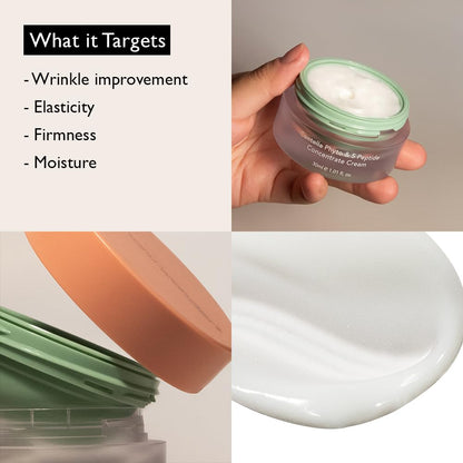 Wonder Centella Phyto & 5 Peptide Concentrate Cream, 1.01 Fl. Oz, Daily & Night Cream, Nourishing, Wrinkles Improvement for All Skin Types, Vegan, Cruelty-Free (Refill)