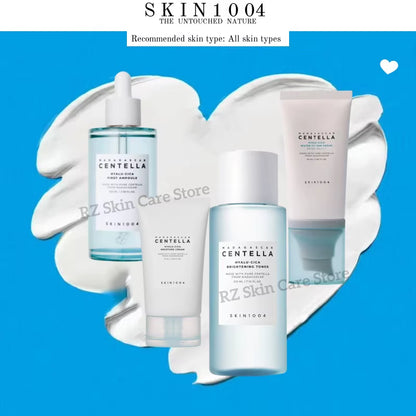 SKIN1004 Centella Skincare Korean 4Pc/Set Madagascar Moisturize Toner Serum Whitening Cream Face Wash Cleansing Oil Essence