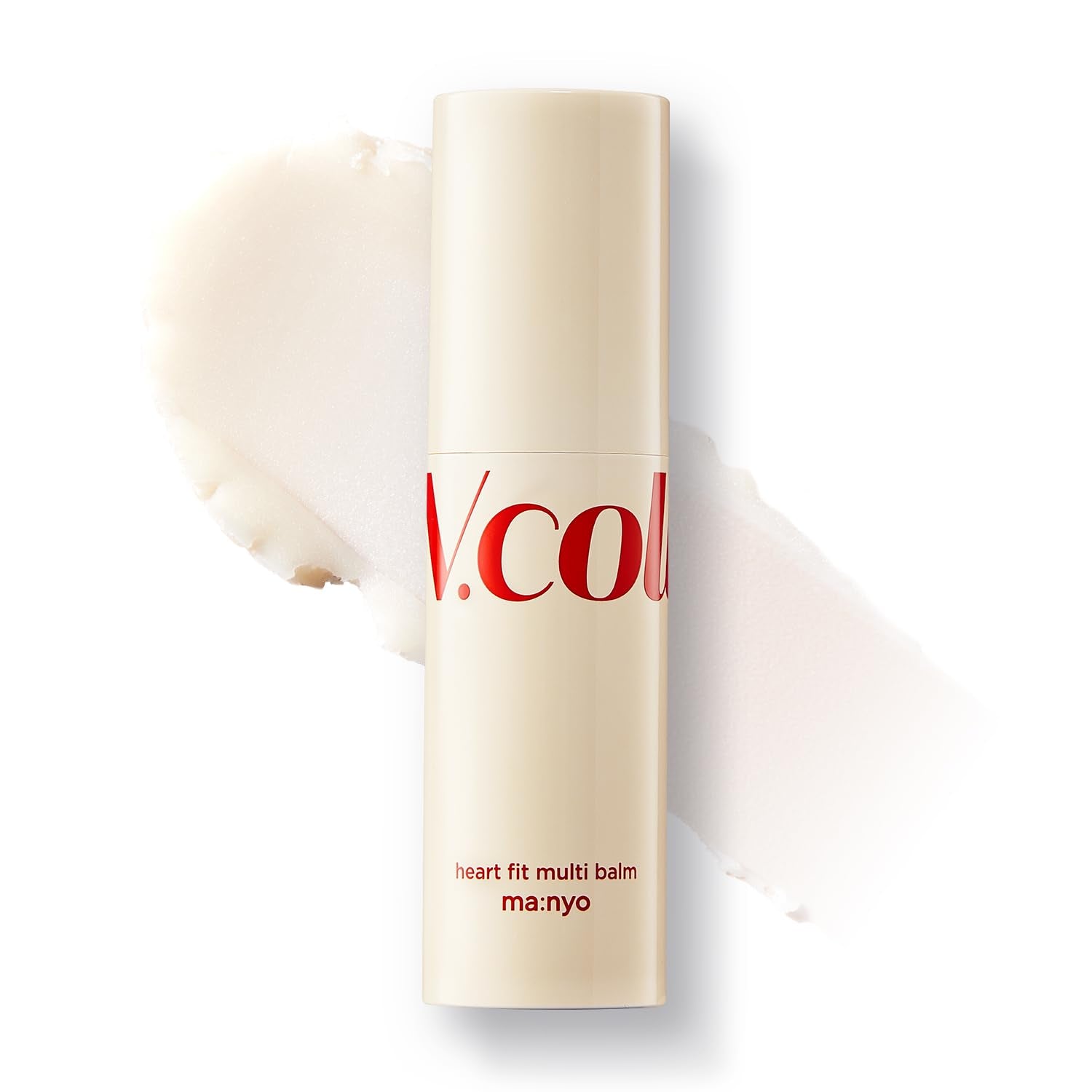 V.Collagen Heart Fit Multi Balm (10G/0.35Oz) - Moisturizing, Face, Neck and Eye Wrinkle Care & Brightening