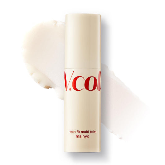 V.Collagen Heart Fit Multi Balm (10G/0.35Oz) - Moisturizing, Face, Neck and Eye Wrinkle Care & Brightening