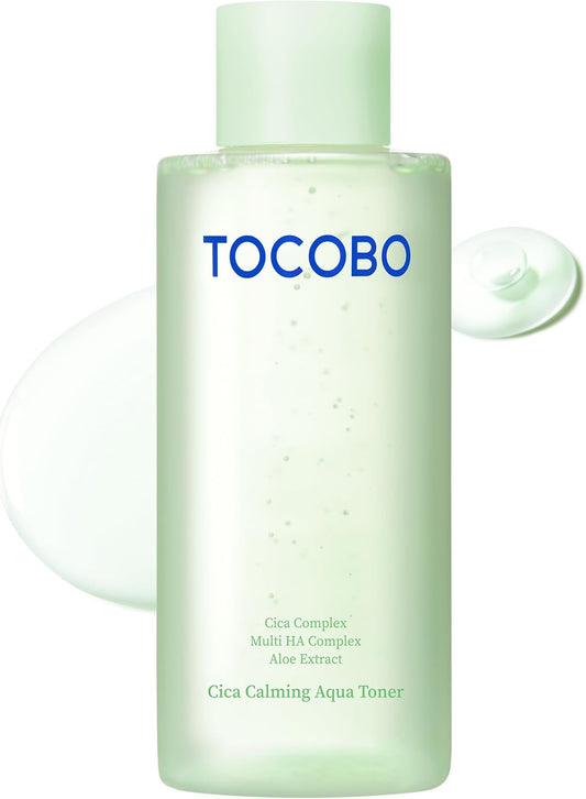CICA Calming Aqua Toner – Korean Soothing Face Toner with CICA, Hyaluronic Acid & Aloe – Daily Hydration for Sensitive Skin, 24-Hour Moisture, Hypoallergenic Ph Balancing Formula, 6.76 Fl.Oz.