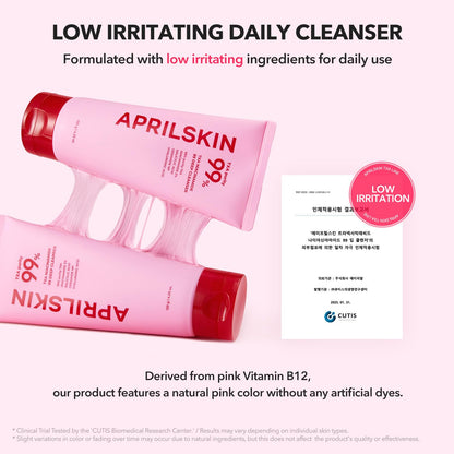 TXA Niacinamide 99 Pore Care Pink Bubble Gum Deep Cleanser | 99% High-Purity Txa+Niacinamide | All-In-One Cleanser: Deep Cleansing, Blackhead Care, Pore Care, Moisturizing | 4.23 Fl.Oz.