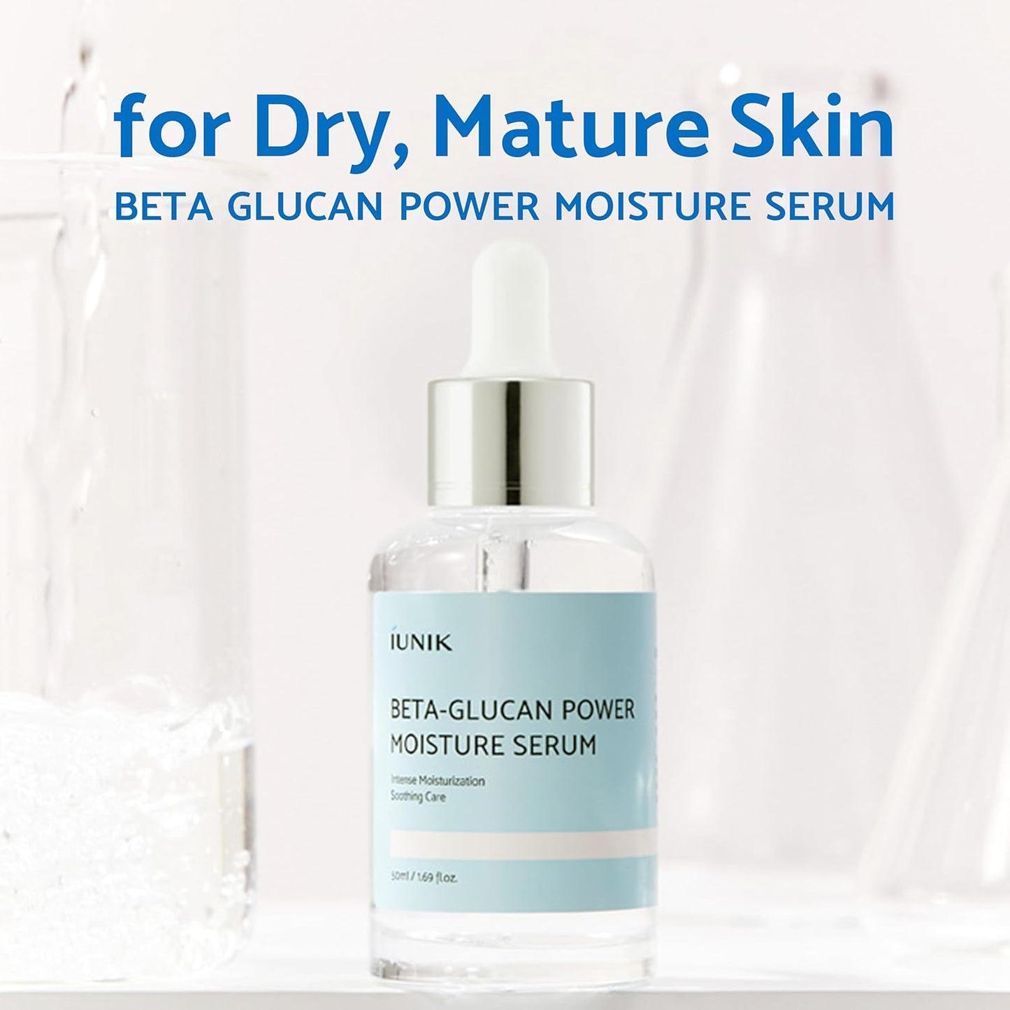 Beta Glucan Daily Moisture Cream Beta-Glucan Power Deep Moisture Serum Intense Hydration Fortifying Skin Barrier Ultra Intense Hydrating Moisturizing Facial Moisturizer Korean