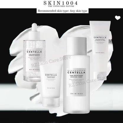 SKIN1004 Centella Skincare Korean 4Pc/Set Madagascar Moisturize Toner Serum Whitening Cream Face Wash Cleansing Oil Essence