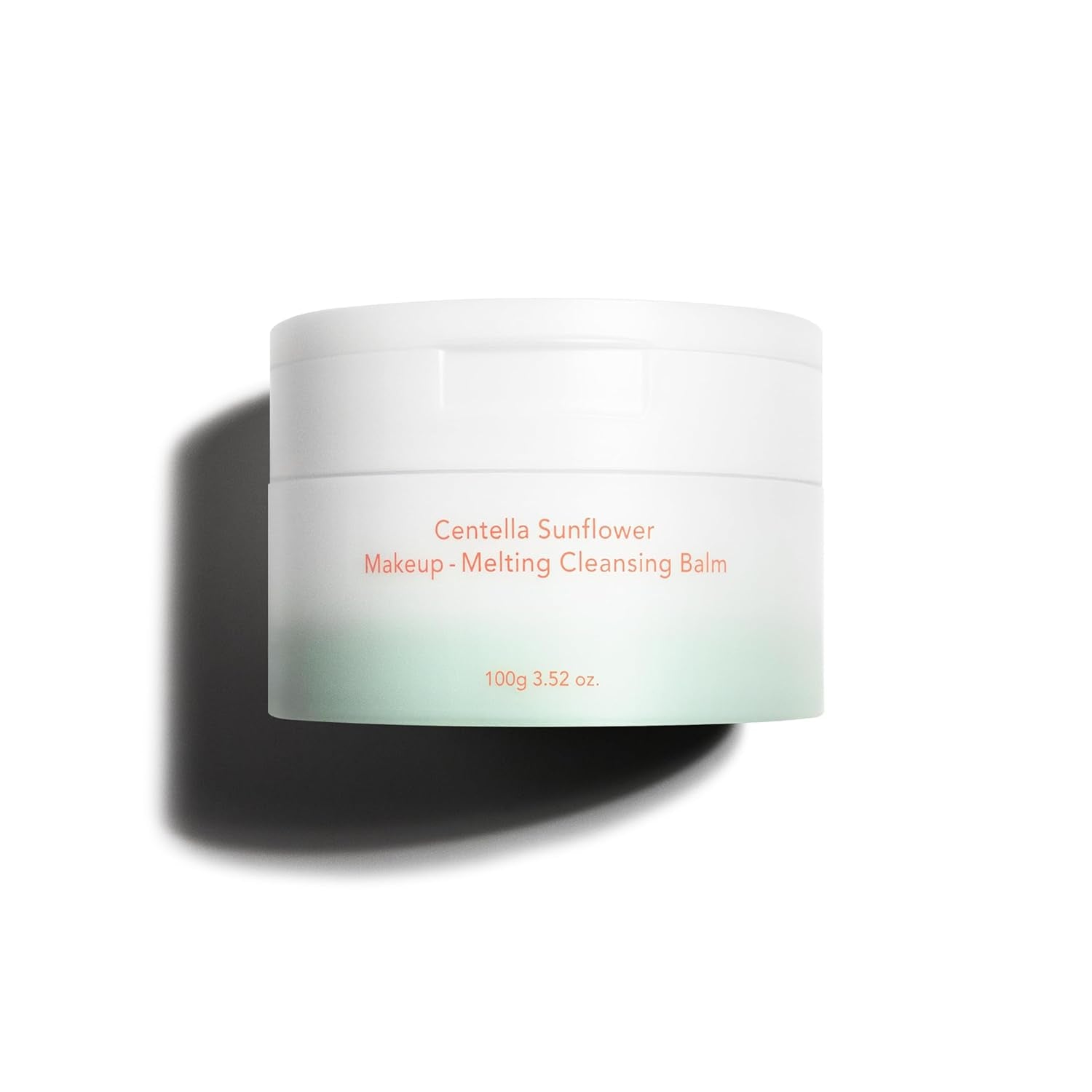Wonder Centella Sunflower Makeup-Melting Cleansing Balm 3.52 Oz., Facial Cleanser for Heavy Makeup Removal, Korean Skincare
