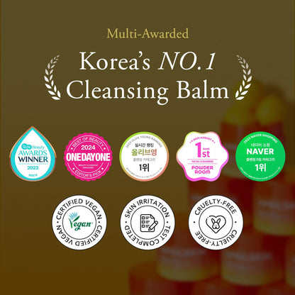 Carrotene IPMP Hydromelt Cleansing Balm, 3.04 Fl.Oz, Noncomedogenic, Grapefruit Peel Oil, O-Cymen-5-Ol Helps Reduce Blackheads & Breakouts, for Sensitive & Oily Skin, Korean Skincare