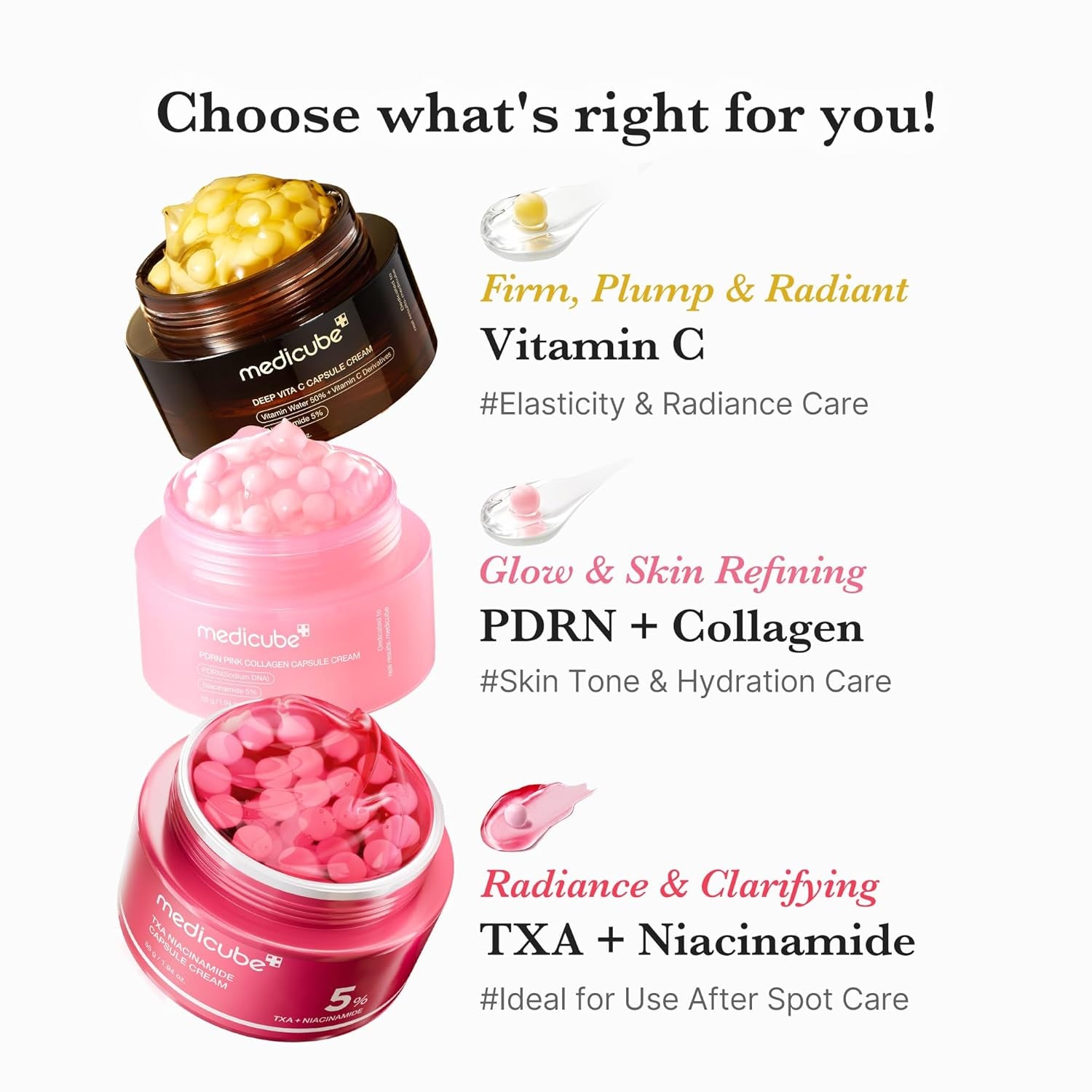 Deep Vitamin C Golden Capsule Face Moisturizer - Liposome Capsules for Wrinkles, Skin Radiance - Transparent Gel for Glow Hydration - Korean Skin Care 1.94 Oz